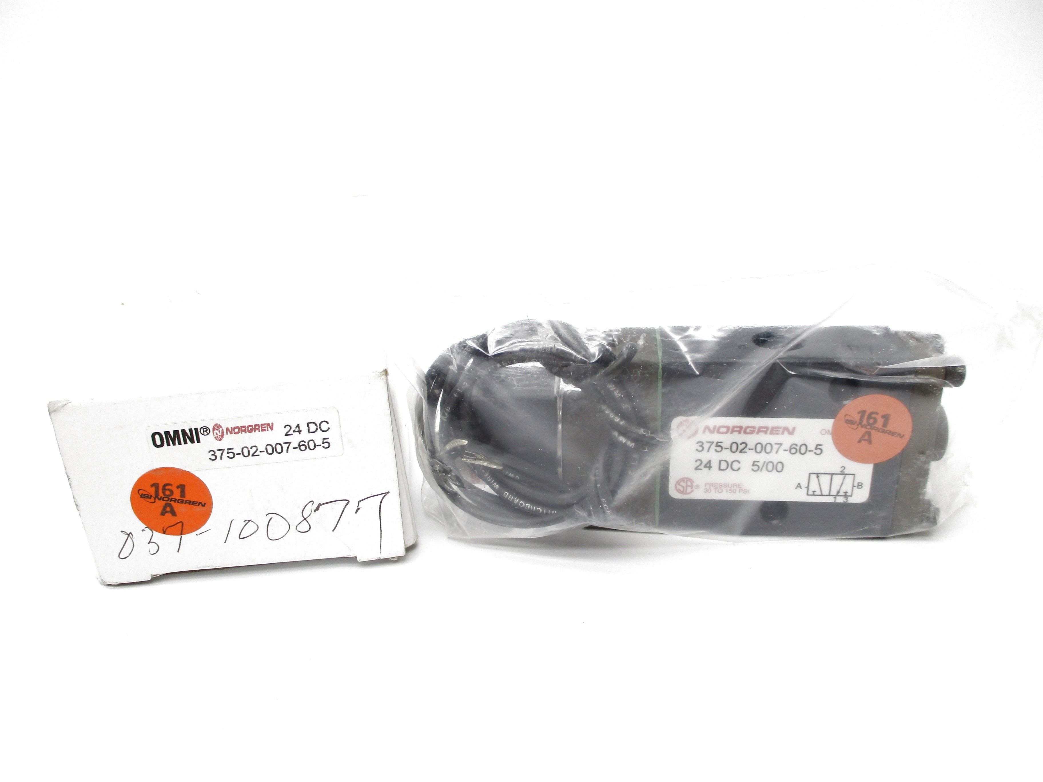 NORGREN 375-02-007-60-5 24VDC 30-150PSI NSMP
