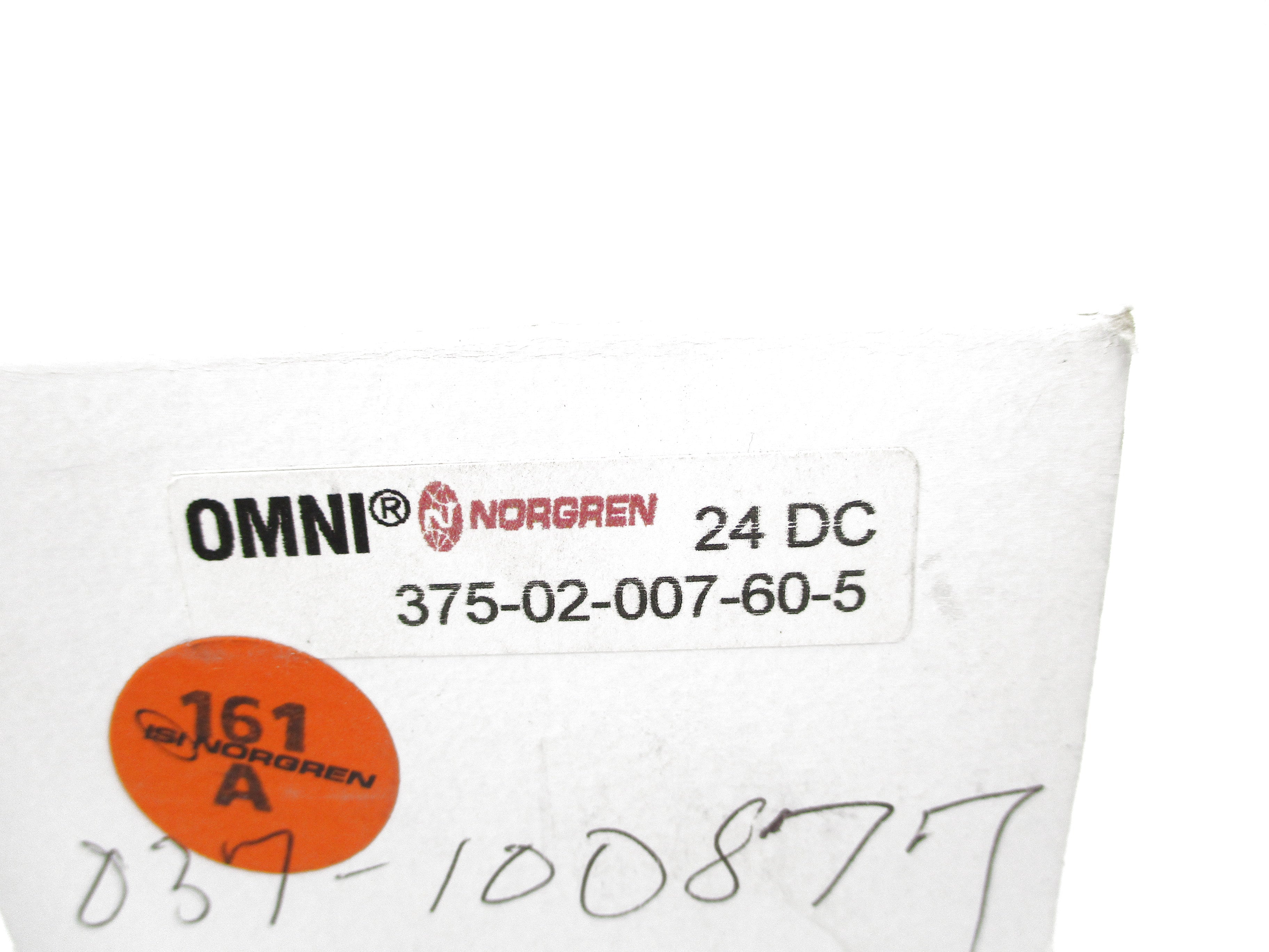 NORGREN 375-02-007-60-5 24VDC 30-150PSI NSMP
