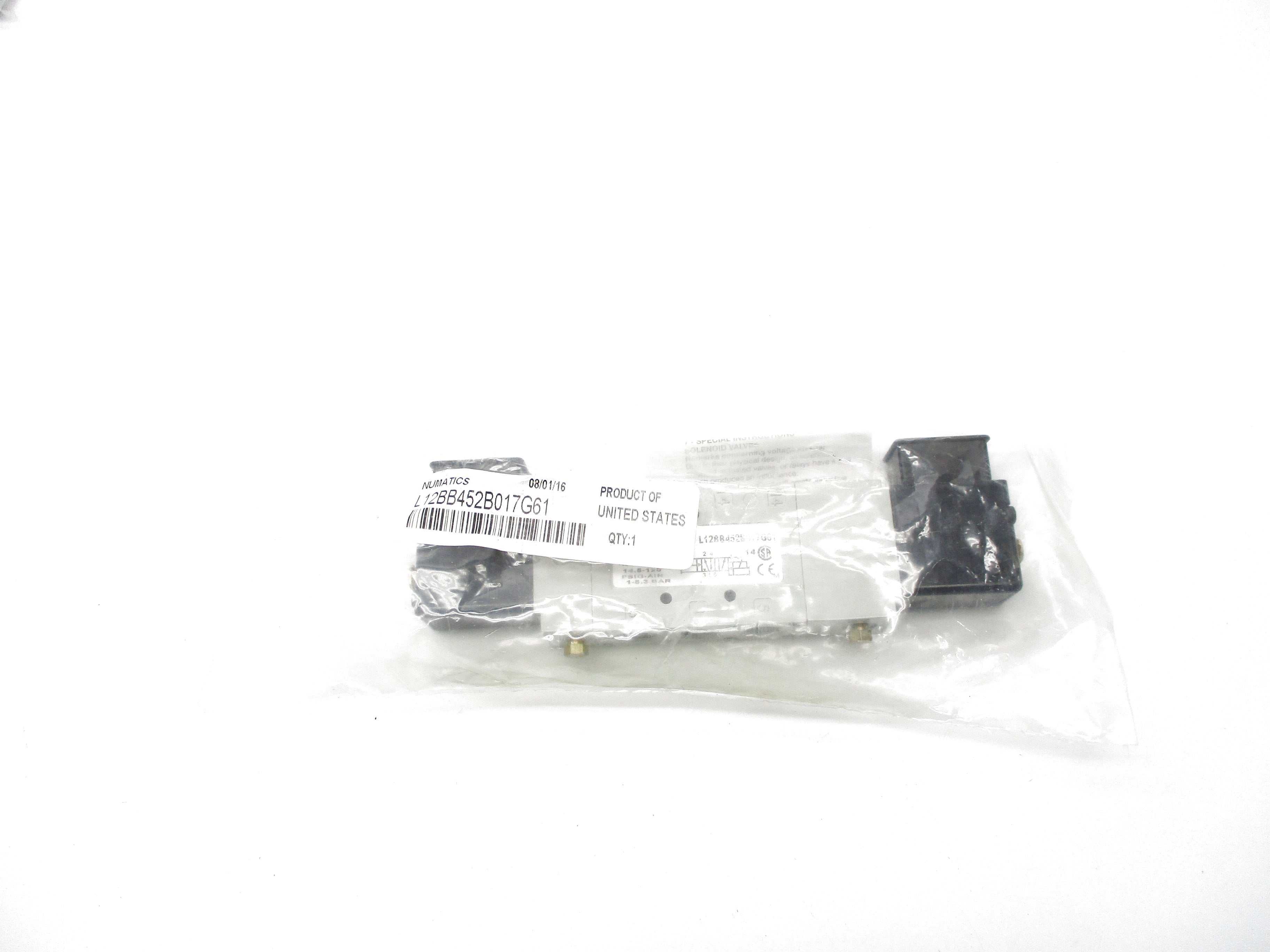 NUMATICS L12BB452B017G61 14.5-120PSIG NSMP