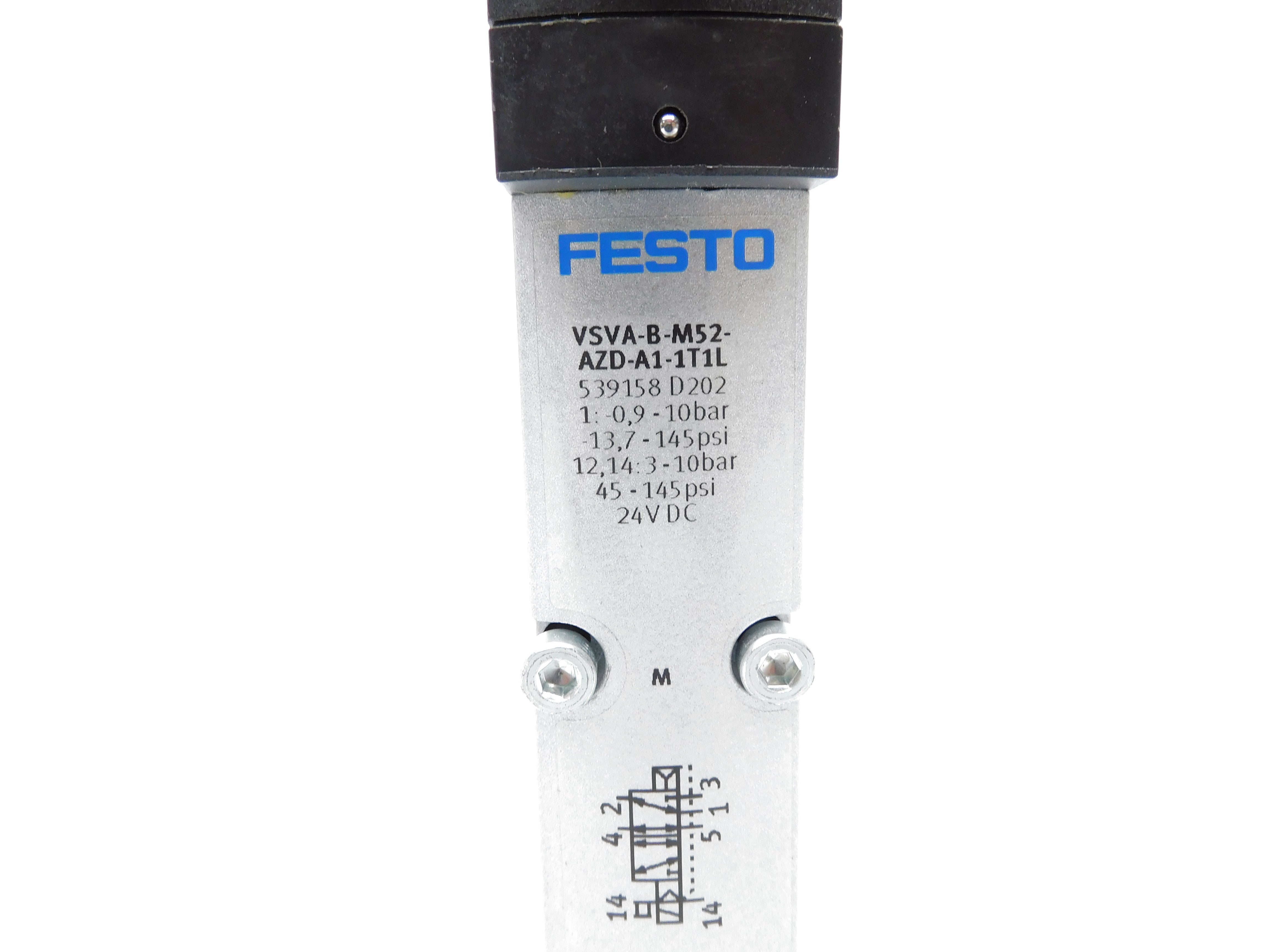 FESTO VSVA-B-M52-AZD-A1-1T1L 24VDC 45-145PSI NSNP