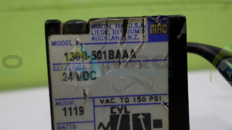MAC 1308-501BAAAA VALVE HEAD  UNMP