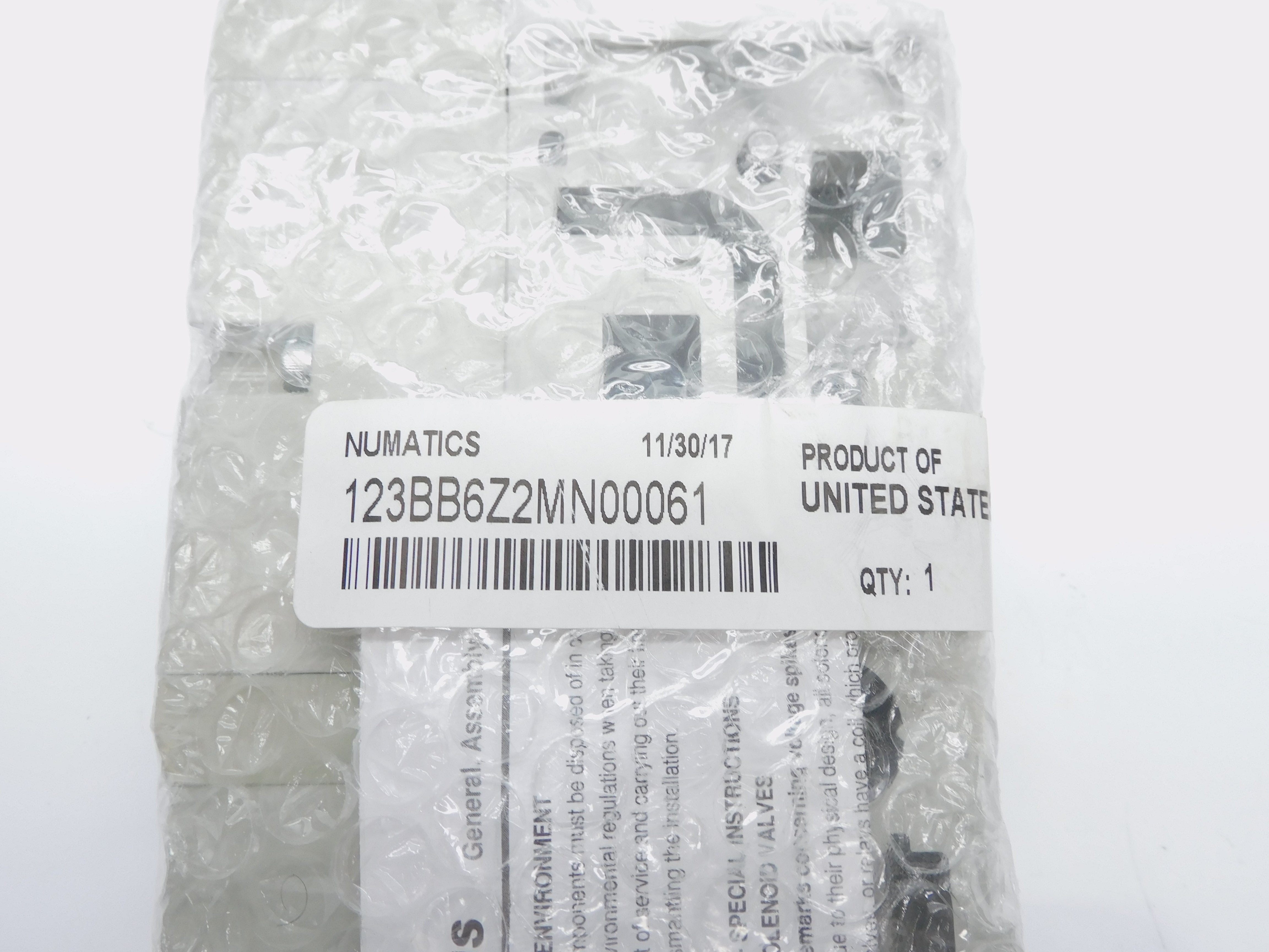 NUMATICS 123BB6Z2MN00061 NSMP