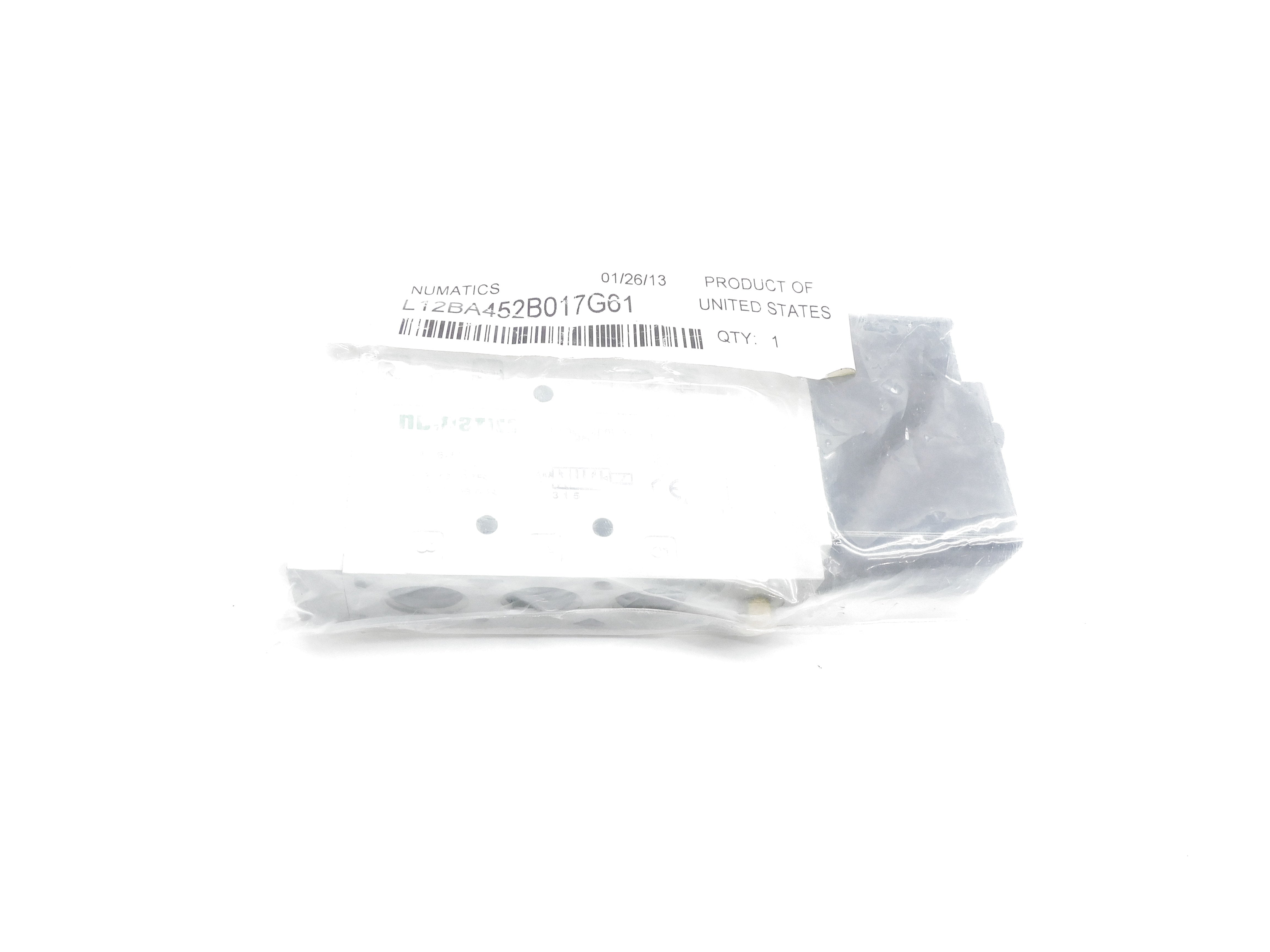NUMATICS L12BA452B017G61 14.5-120PSIG 24VDC NSMP