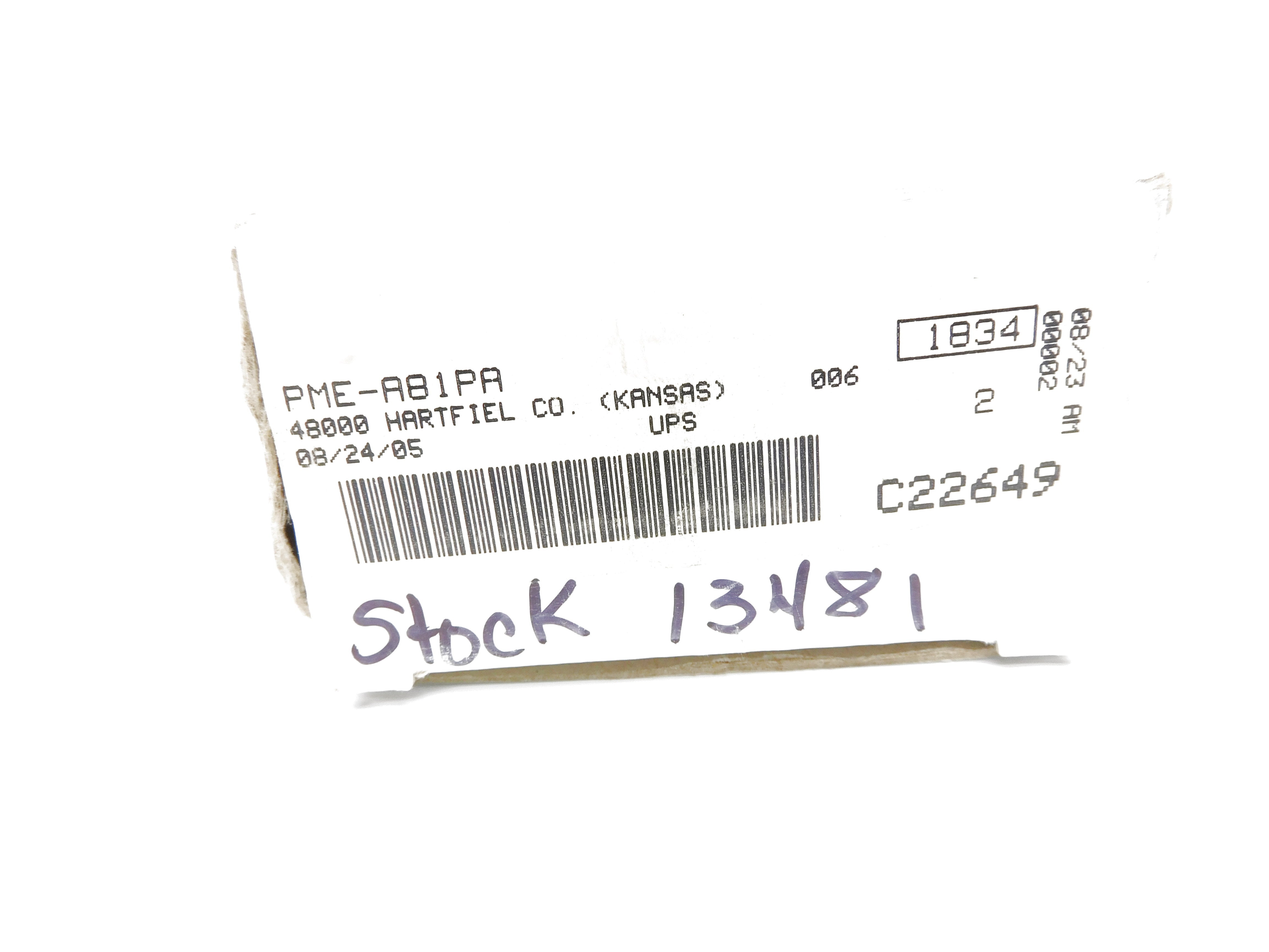 MAC PME-A81PA 24VDC 60PSI NSMP