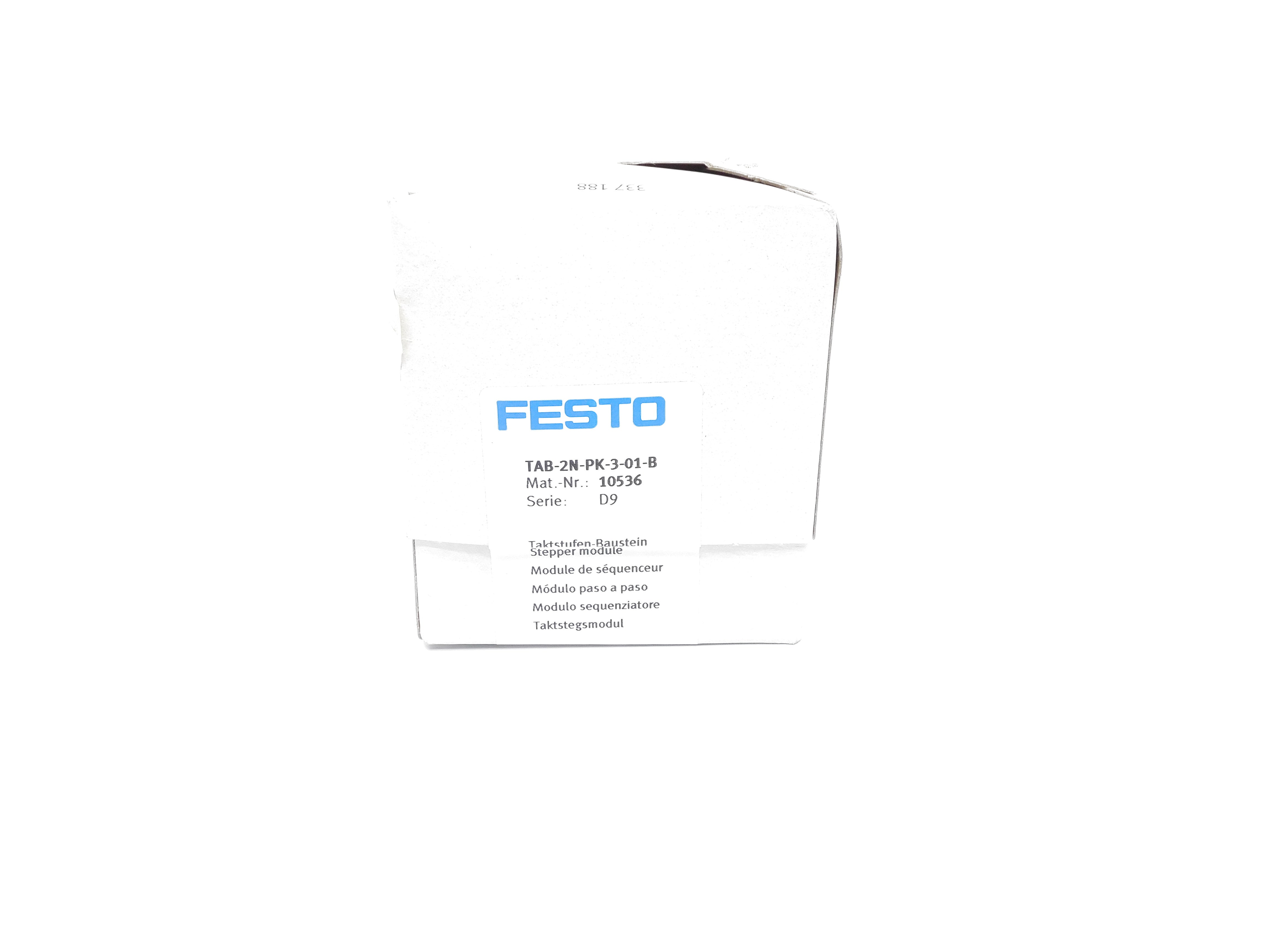FESTO TAB-2N-PK-3-01-B NSFS