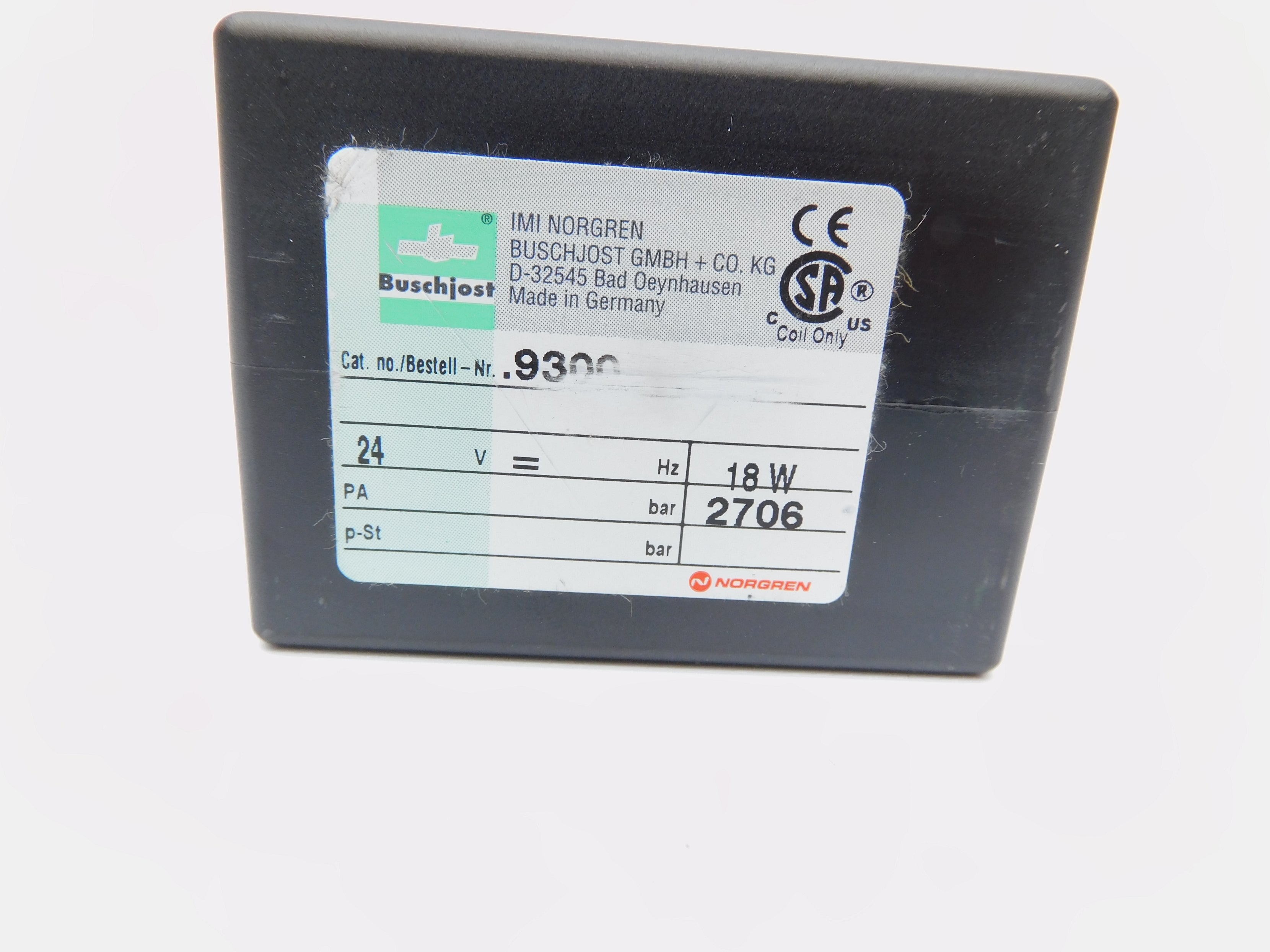 NORGREN .9300 24V NSNP