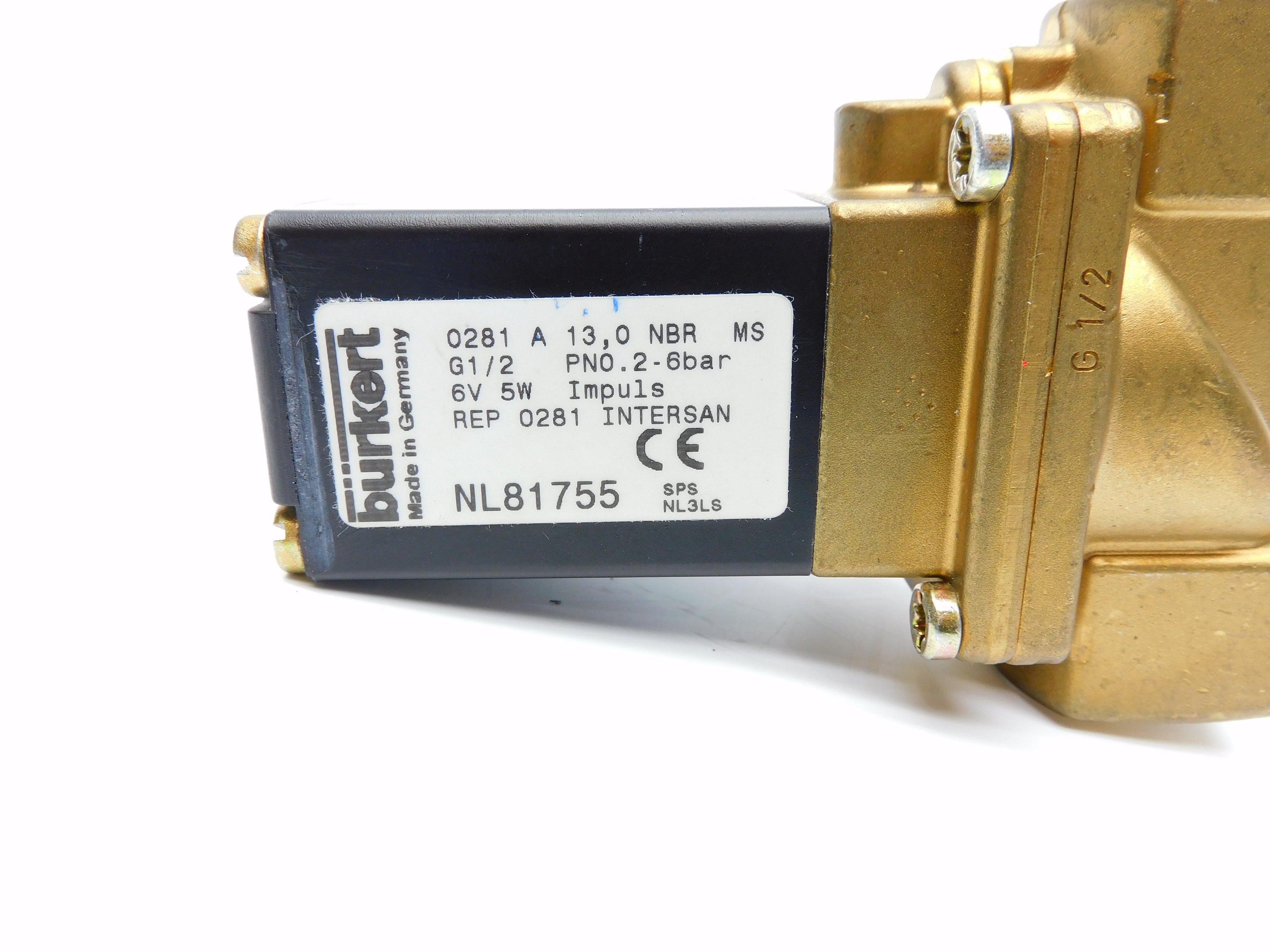 BURKERT 0281A13,0NBRMS NSNP