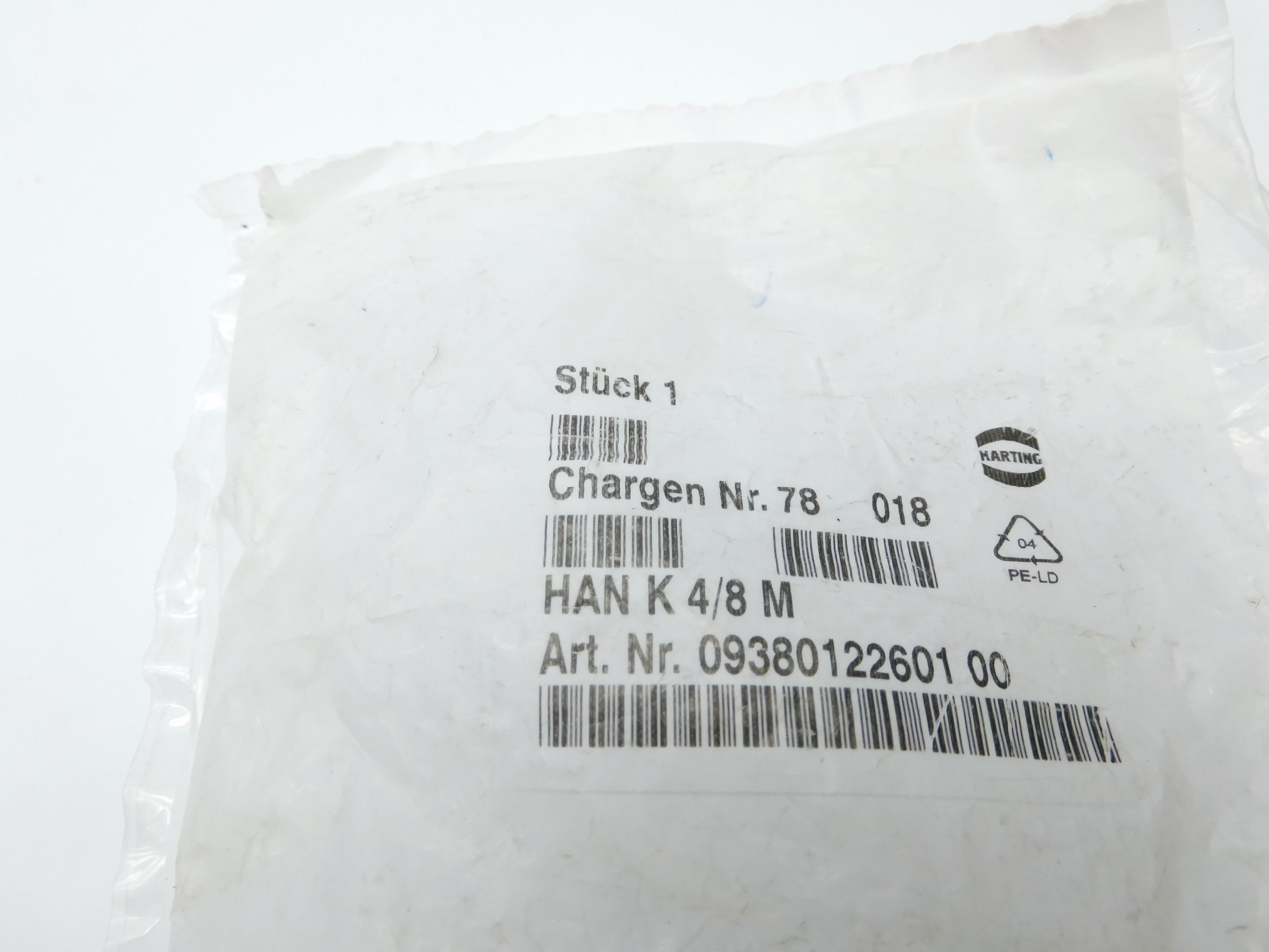 HARTING HANK4/8M 09380122601 NSMP