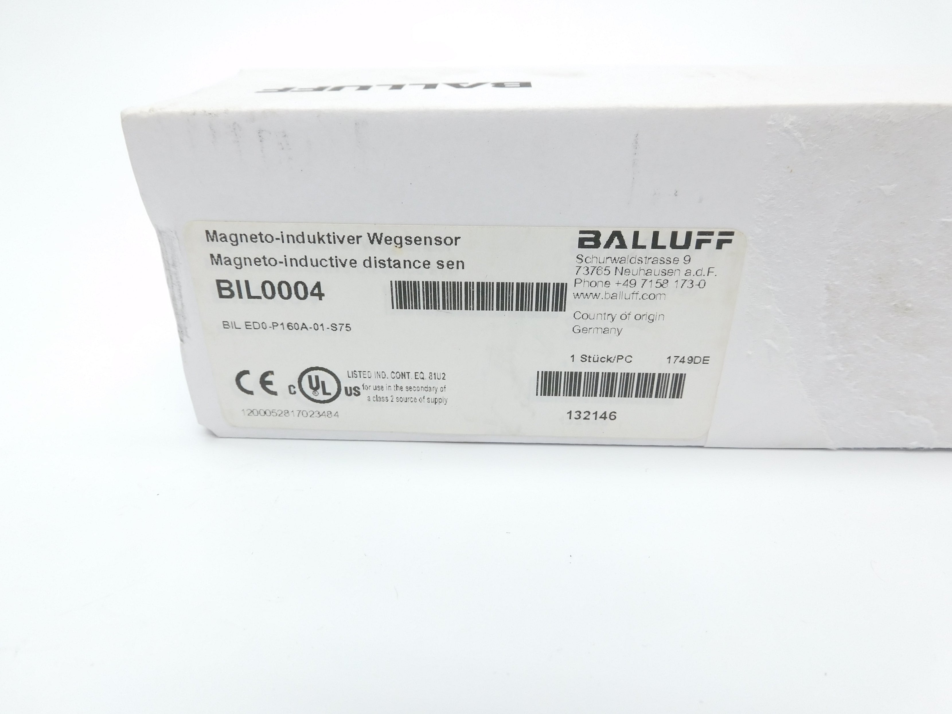 BALLUFF BILED0-P160A-01-S75 NSMP
