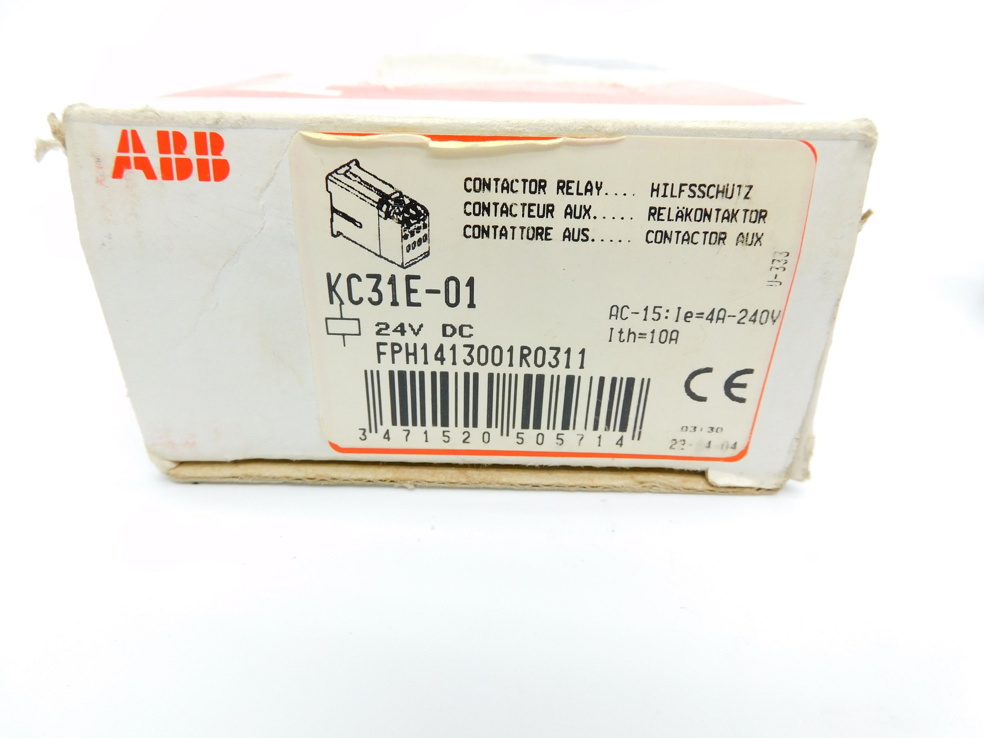 ABB KC31E-01 24VDC 10A NSMP