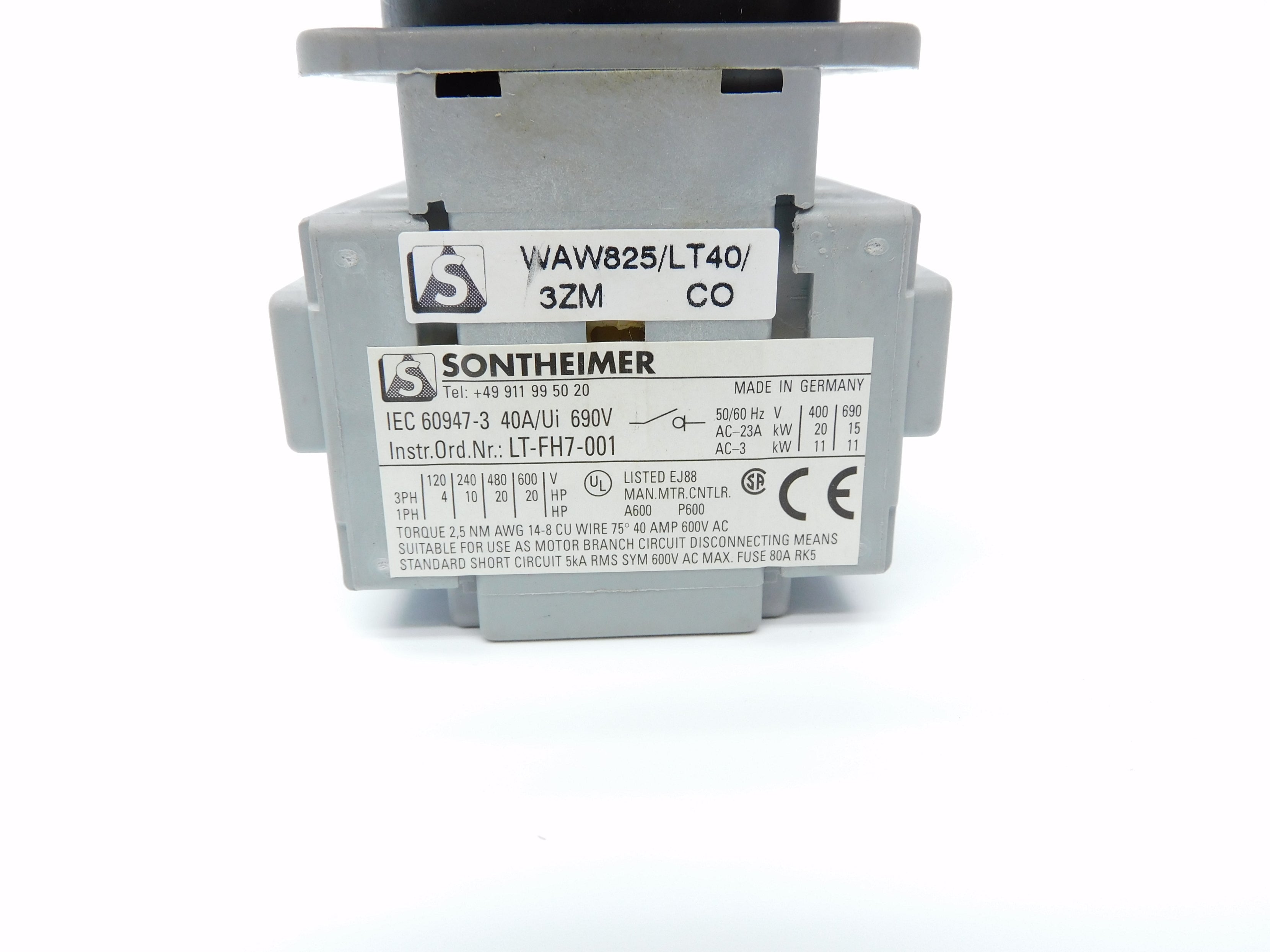 SONTHEIMER LT-FH7-001 NSNP