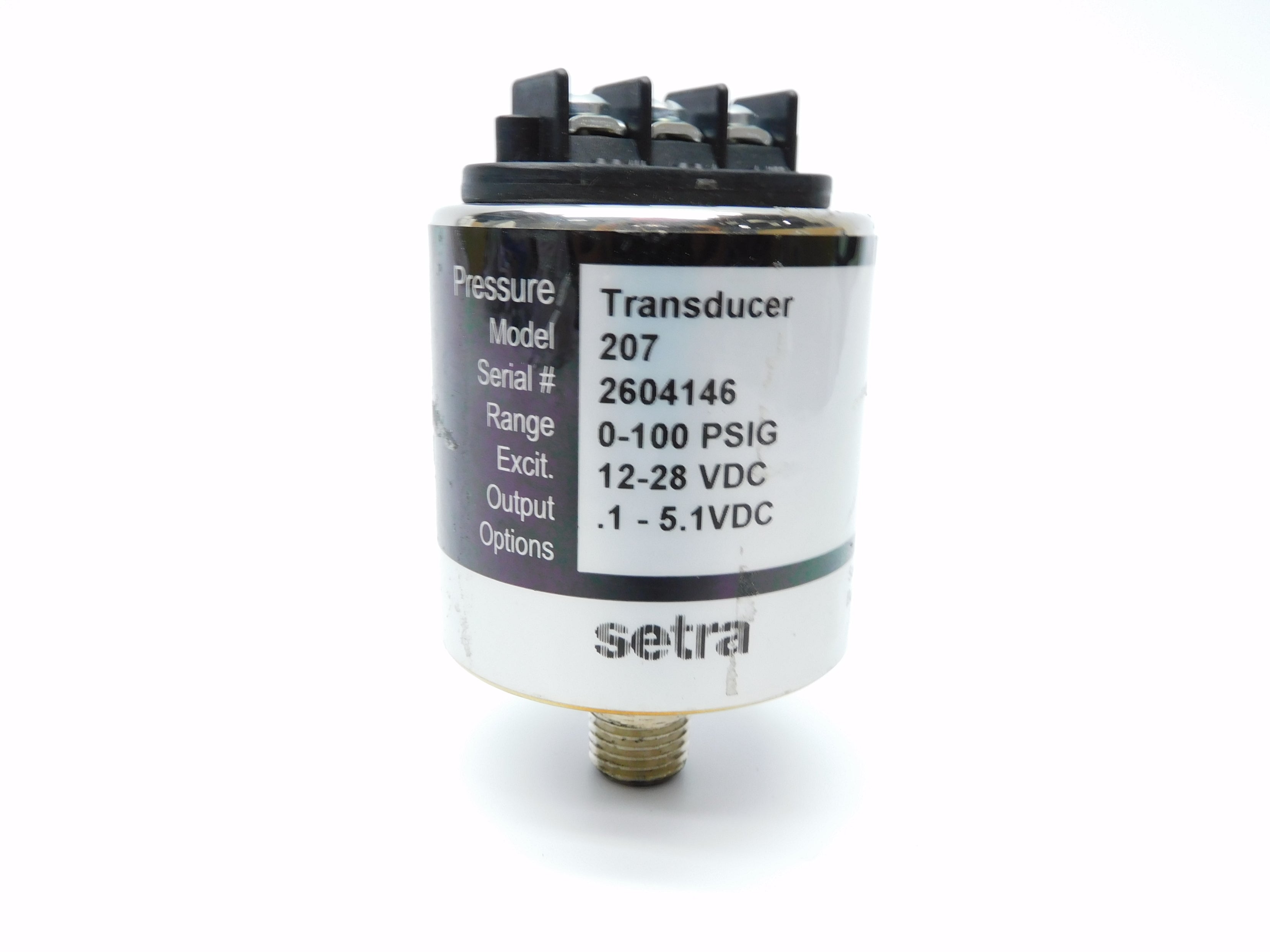 SETRA 207 0-100PSIG NSNP