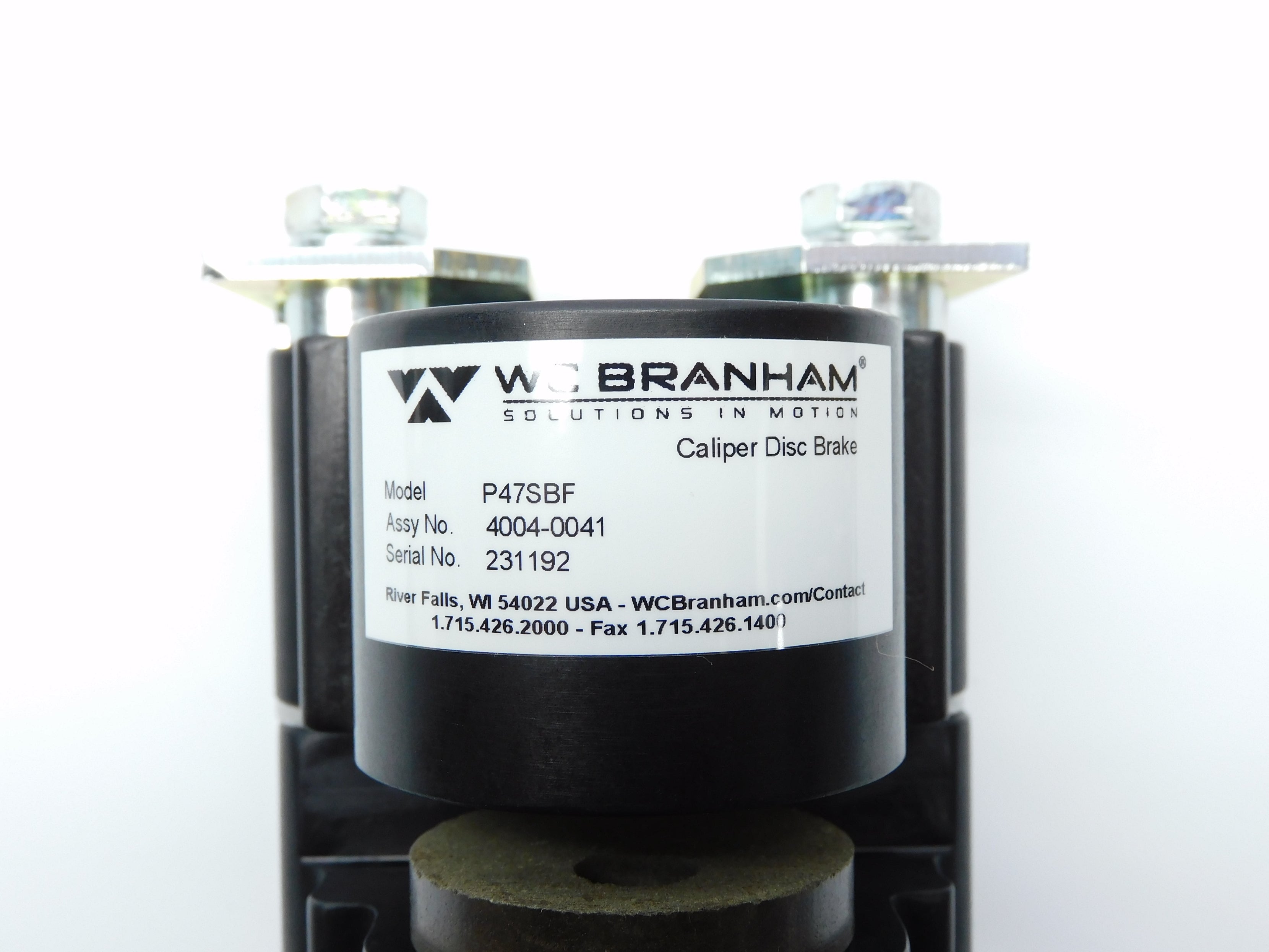 WC BRANHAM P47SBF 4004-0041 NSNP