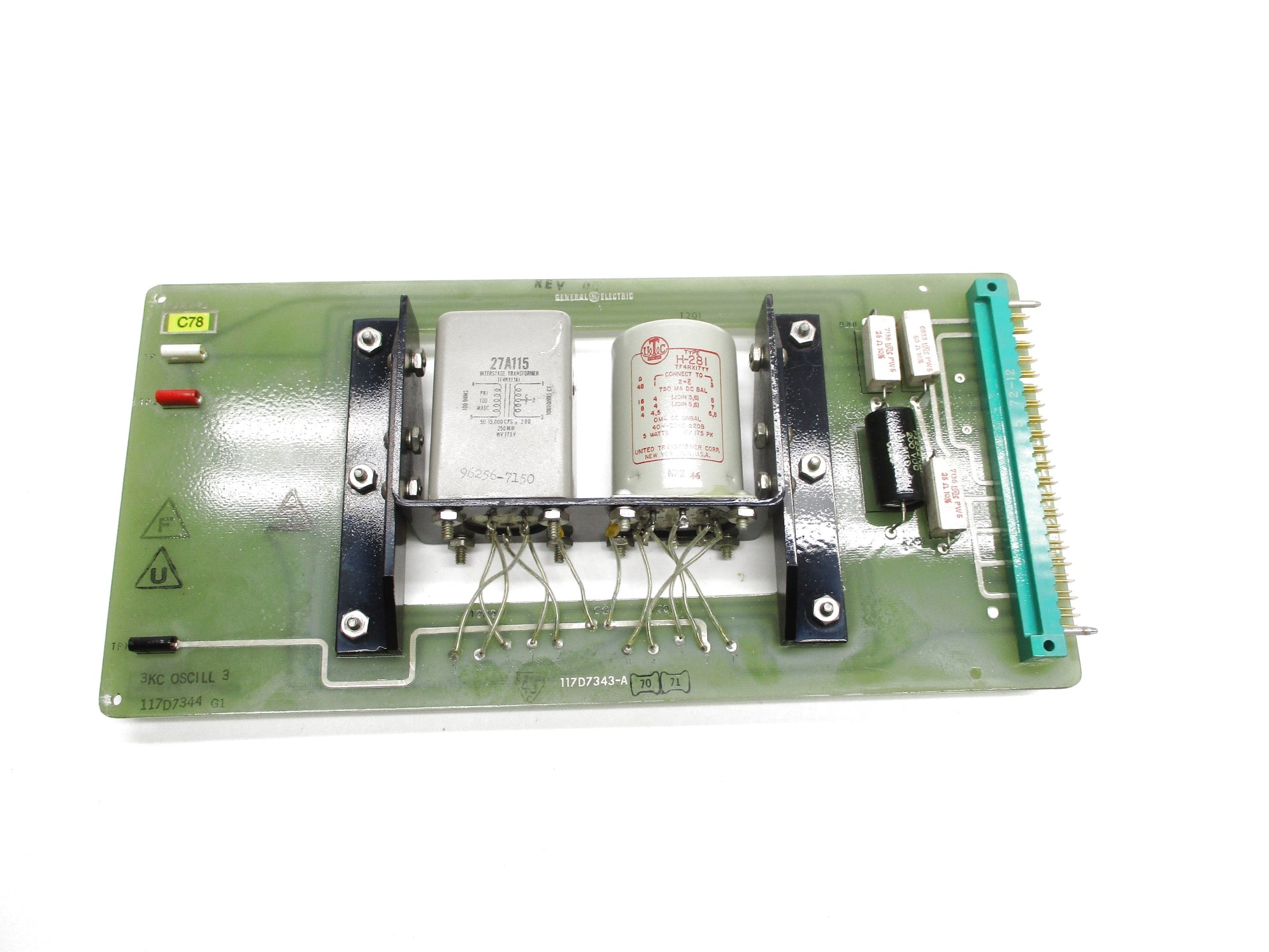 GENERAL ELECTRIC 117D7344G1 117D7343-A NSNP