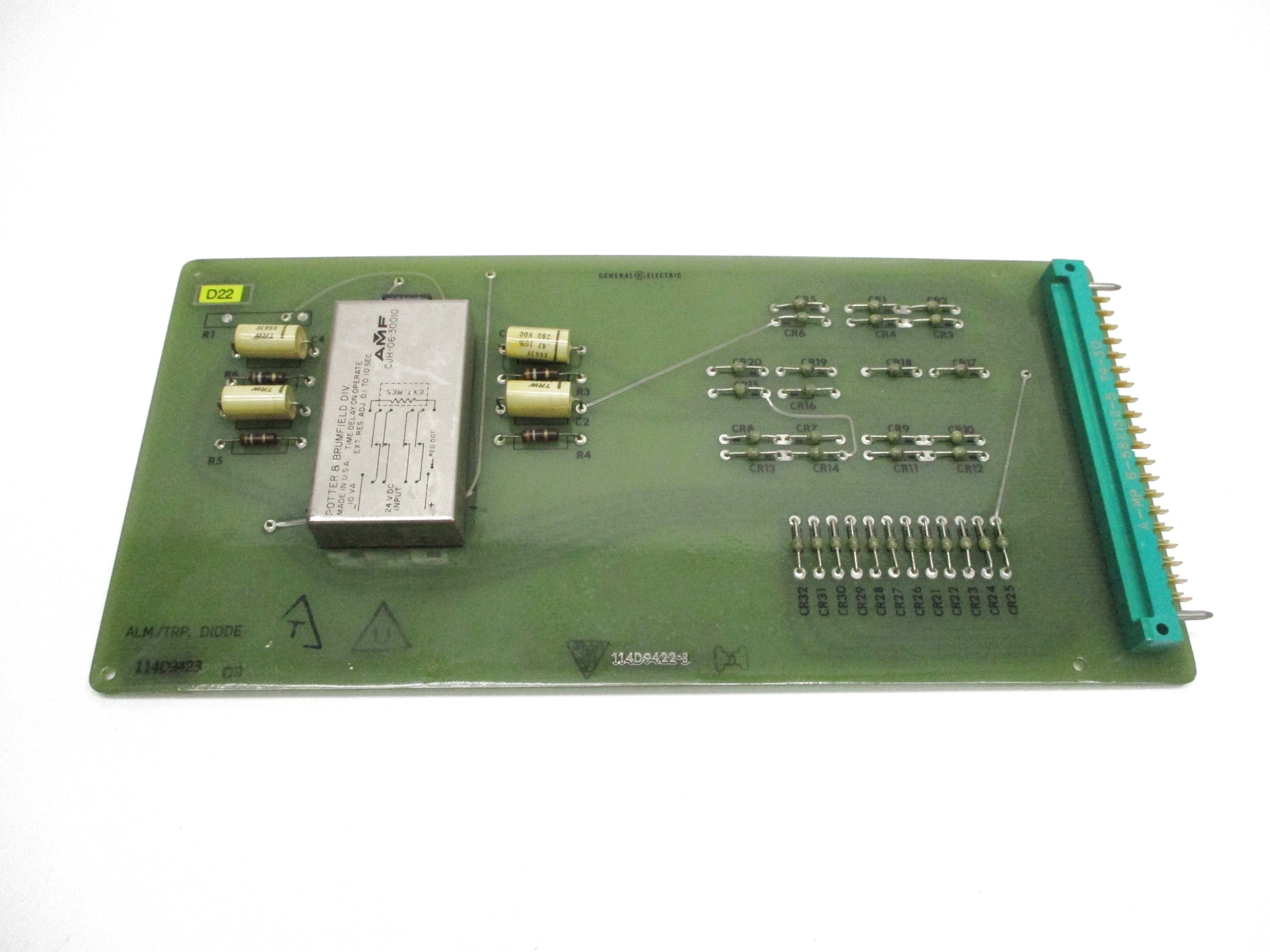 GENERAL ELECTRIC 114D9423G3 114D9422-B NSNP