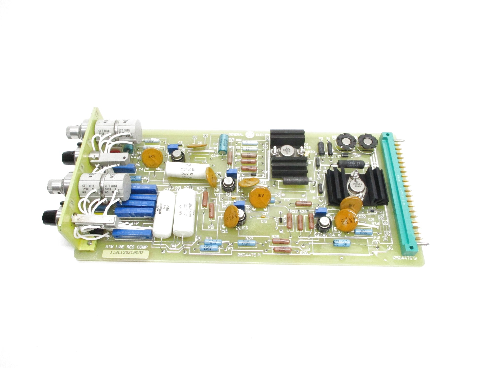 GENERAL ELECTRIC 118D1302G0003 125D4475P1 NSNP