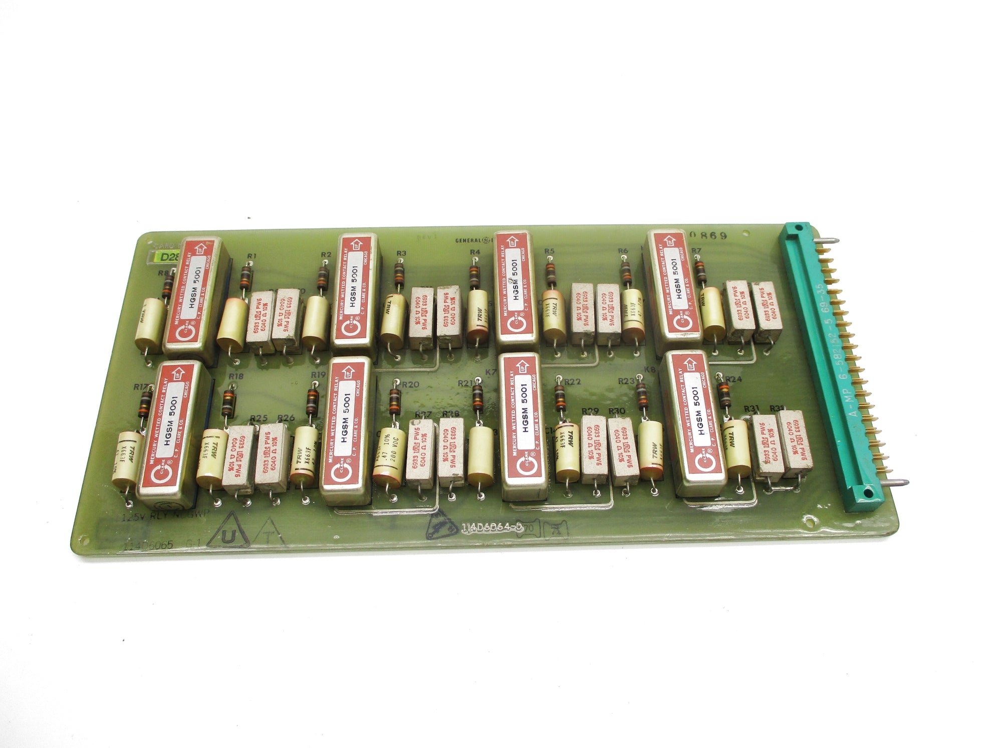 GENERAL ELECTRIC 114D6065G1 114D6064-0 NSNP