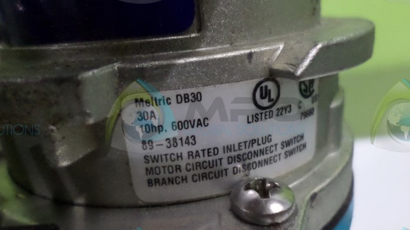 MELTRIC 89-38143 RECEPTACLE UNMP