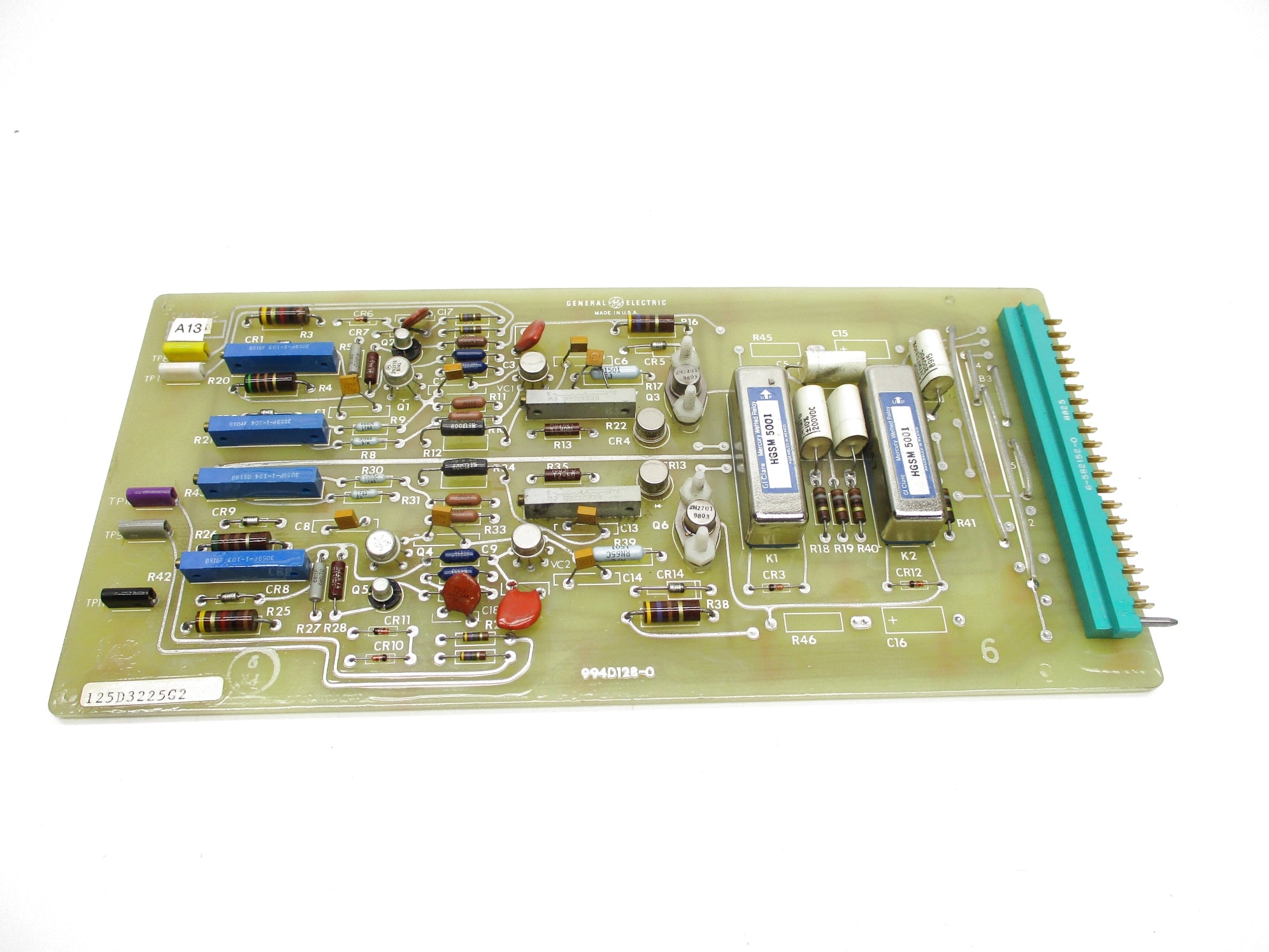 GENERAL ELECTRIC 125D3225G2 994D128-0 NSNP