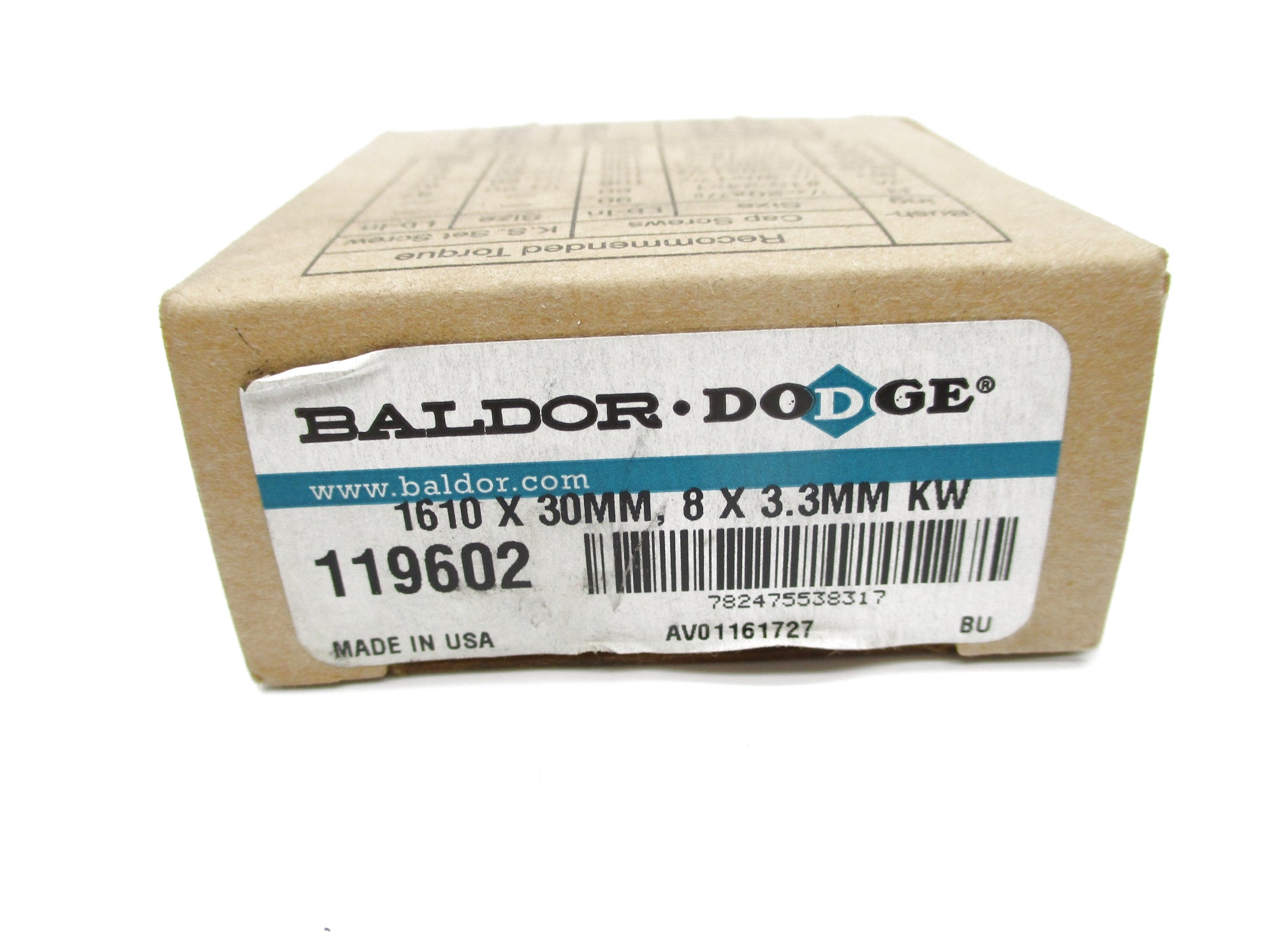 DODGE 119602 1610X30MM,8X3.3MM NSMP