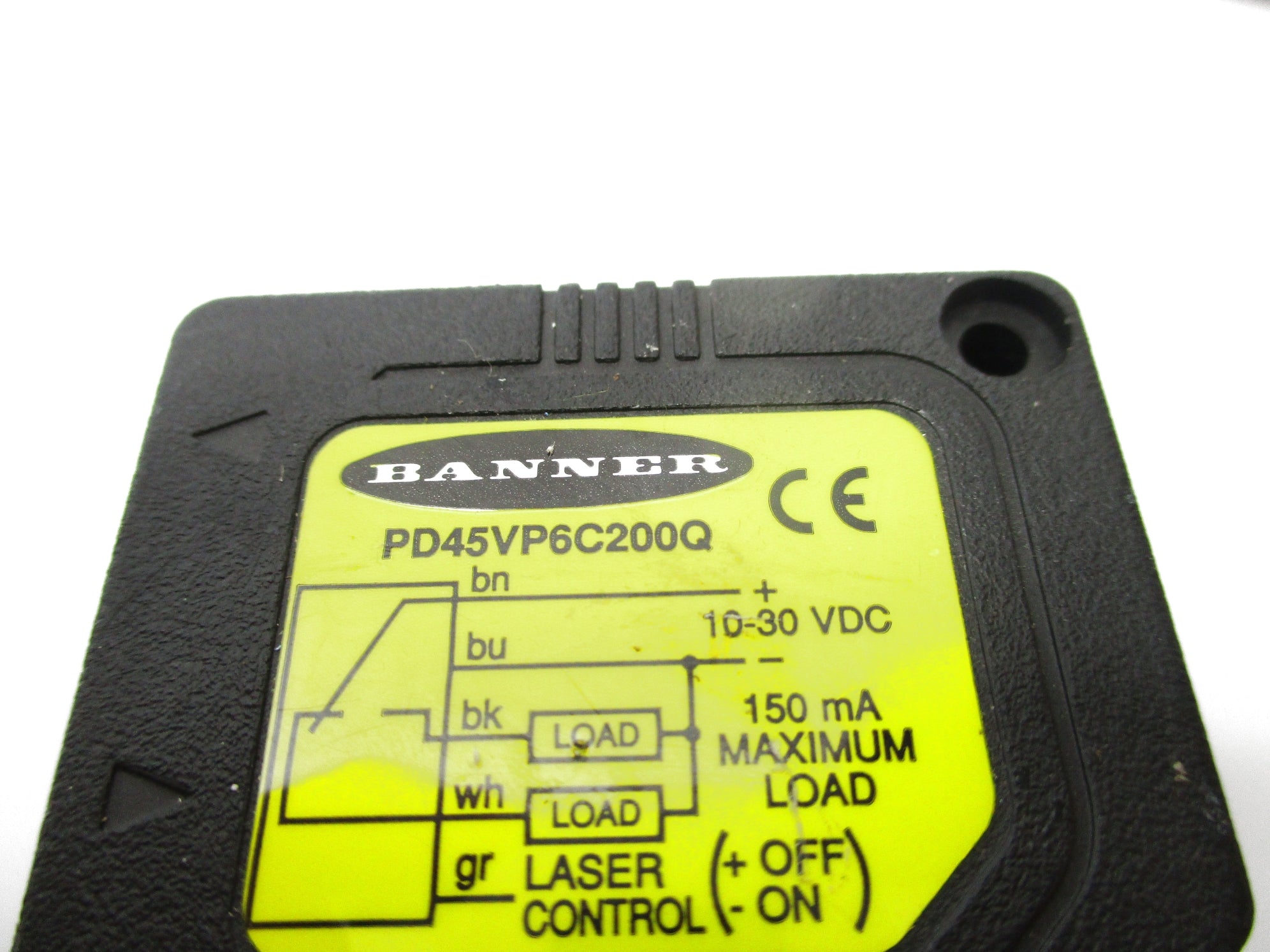 BANNER ENGINEERING PD45VP6C200Q 10-30VDC NSNP