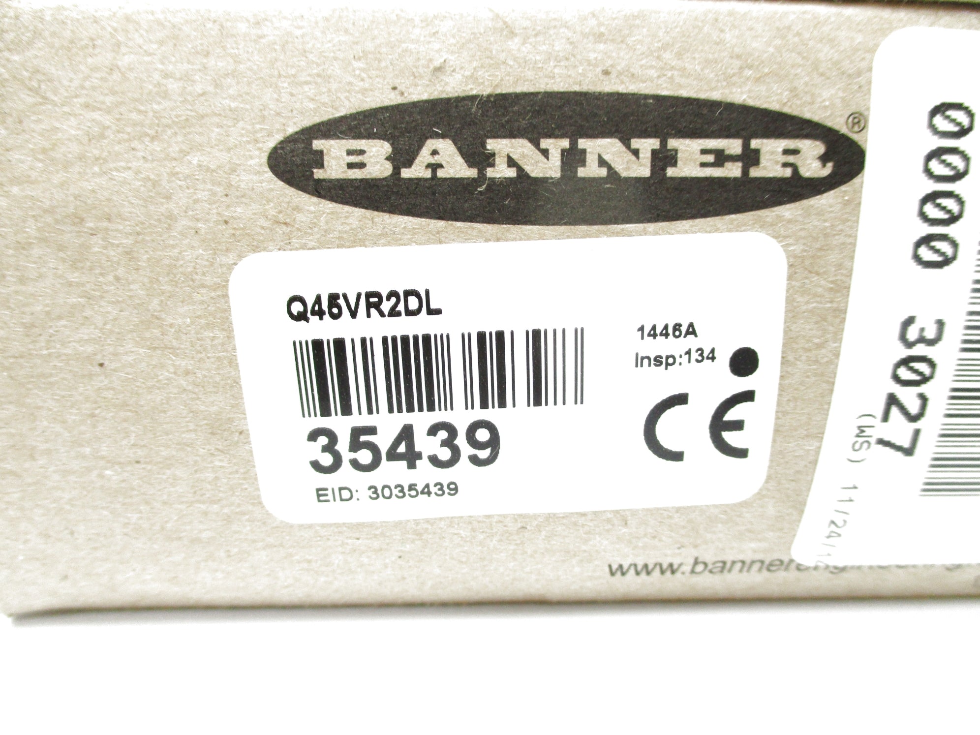 BANNER ENGINEERING Q45VR2DL 35439 NSMP