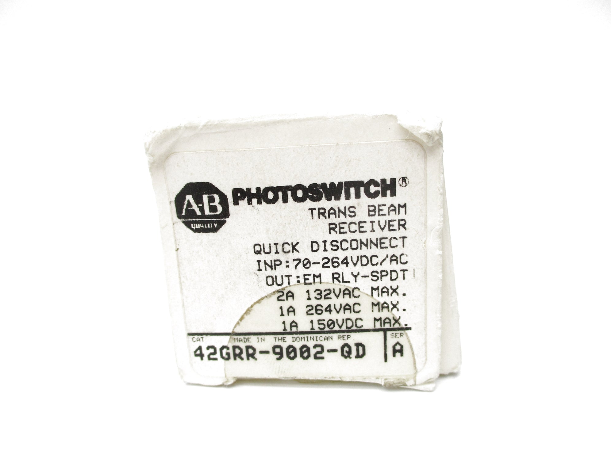 ALLEN BRADLEY 42GRR-9002-QD SER. A (GY/BL) NSMP