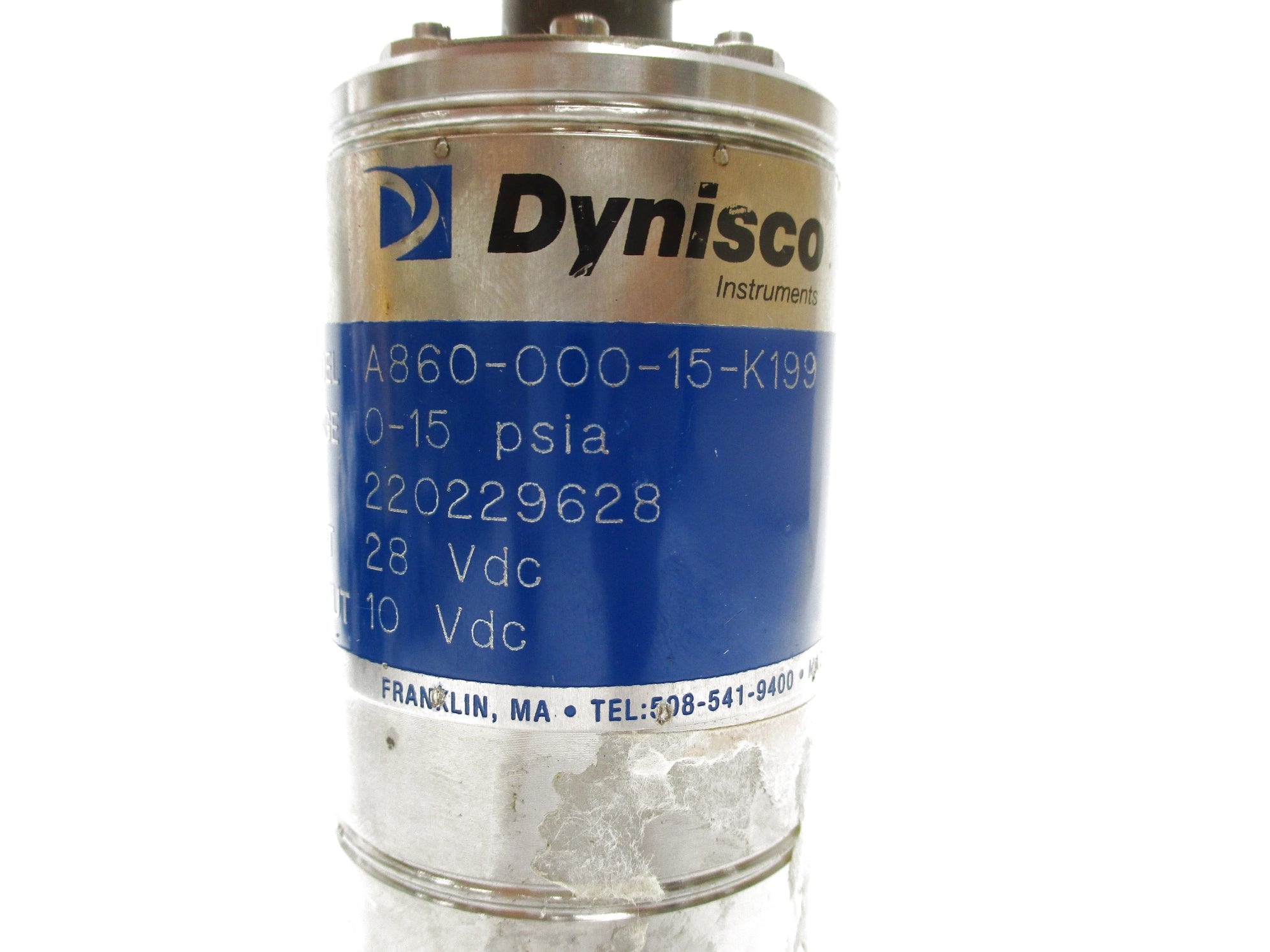 DYNISCO A860-000-15-K199 0-15PSI 28VDC NSNP