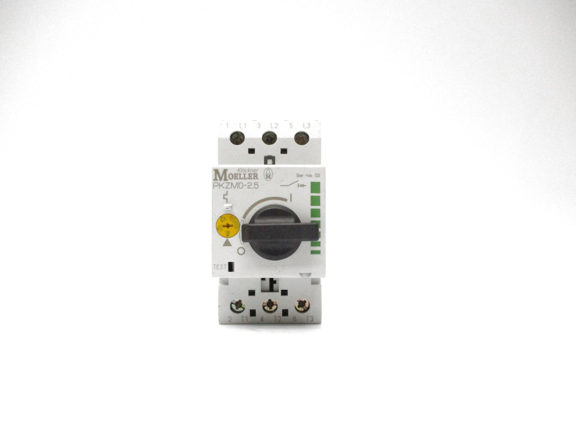 KLOCKNER MOELLER PKZM0-2,5 600VAC 1.8-2.5A NSNP