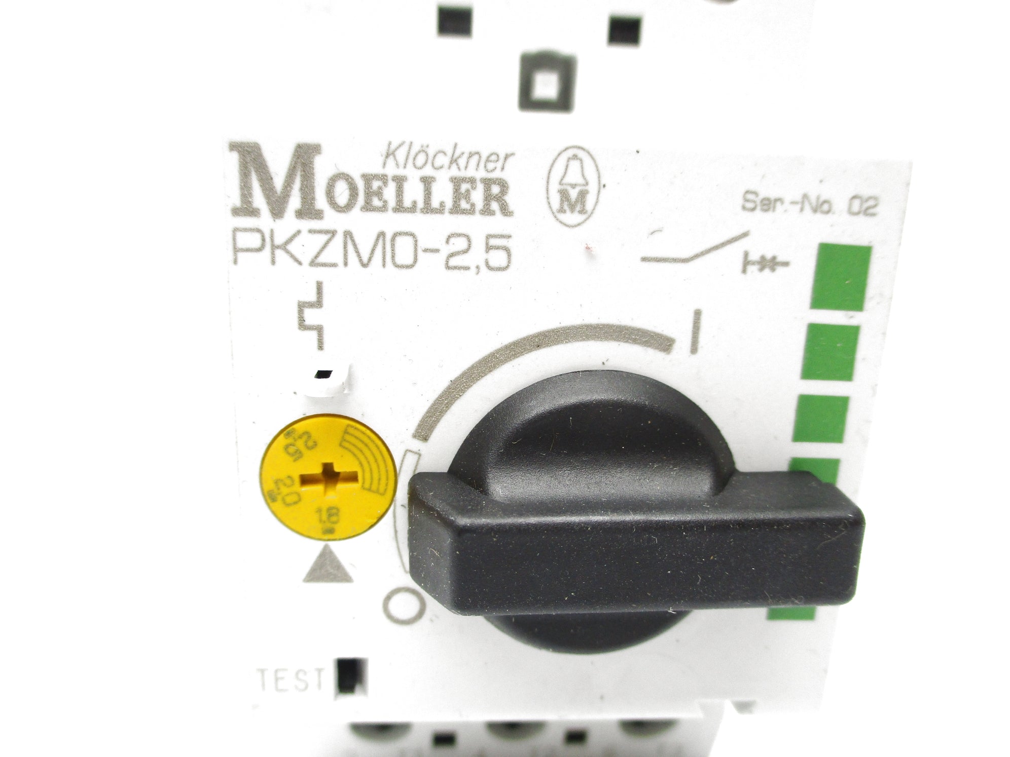 KLOCKNER MOELLER PKZM0-2,5 600VAC 1.8-2.5A NSNP