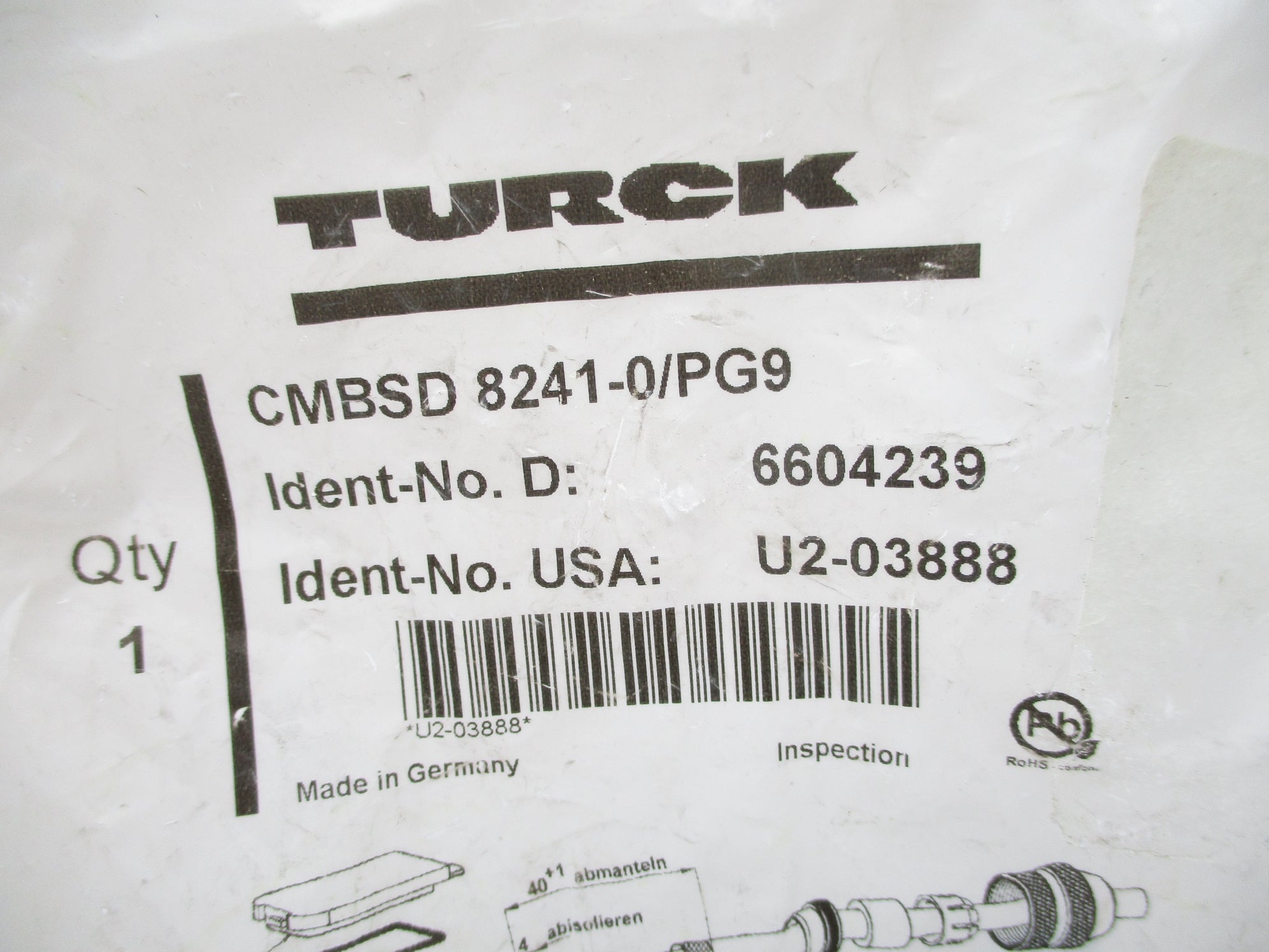 TURCK CMBSD8241-0/PG9 NSMP