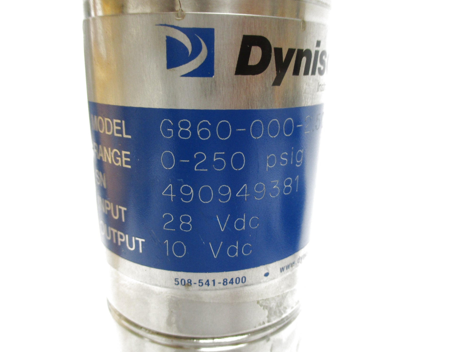 DYNISCO G860-000-2.5C-K199 0-20PSIG NSNP