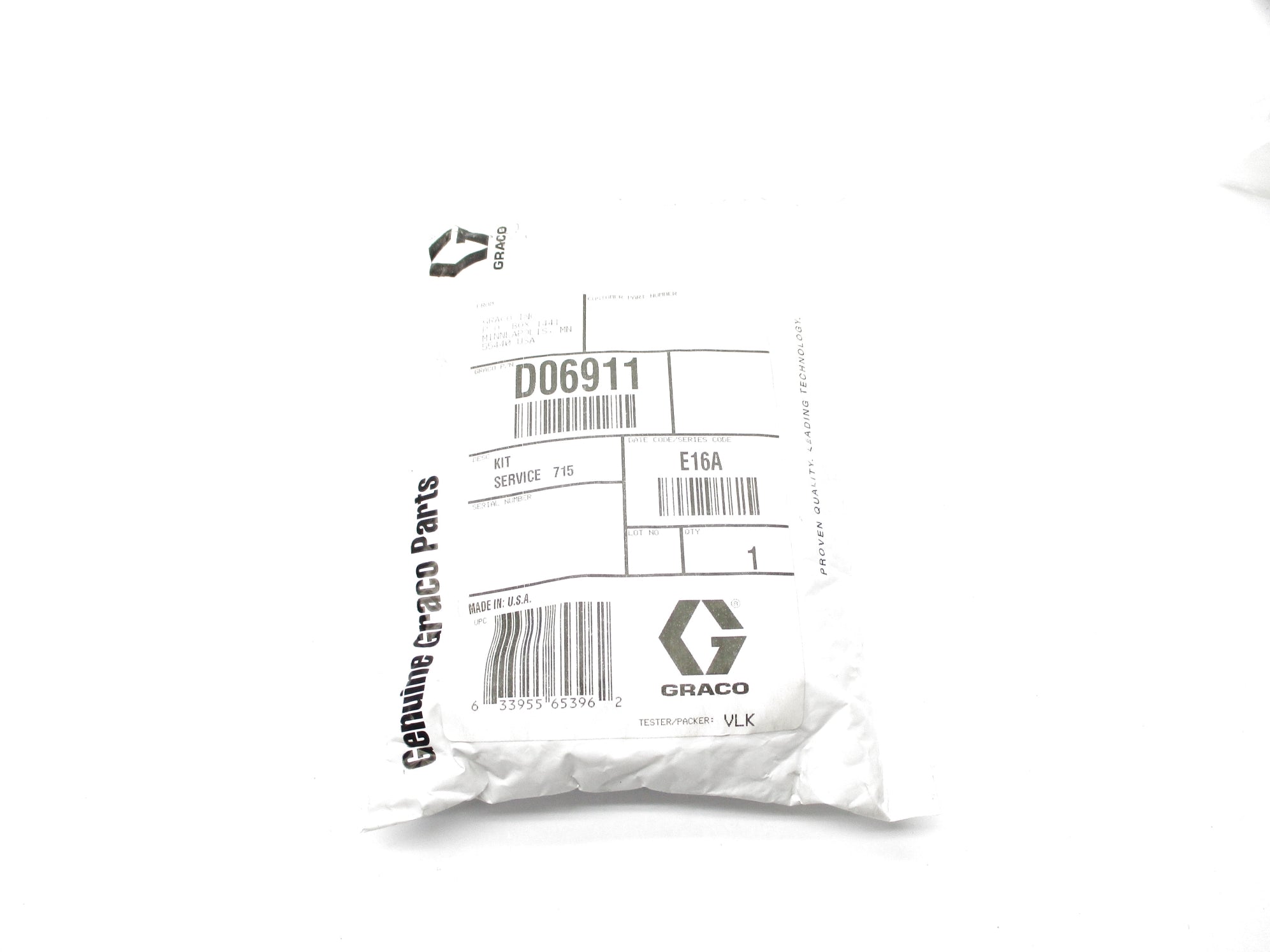 GRACO D06911 NSFS
