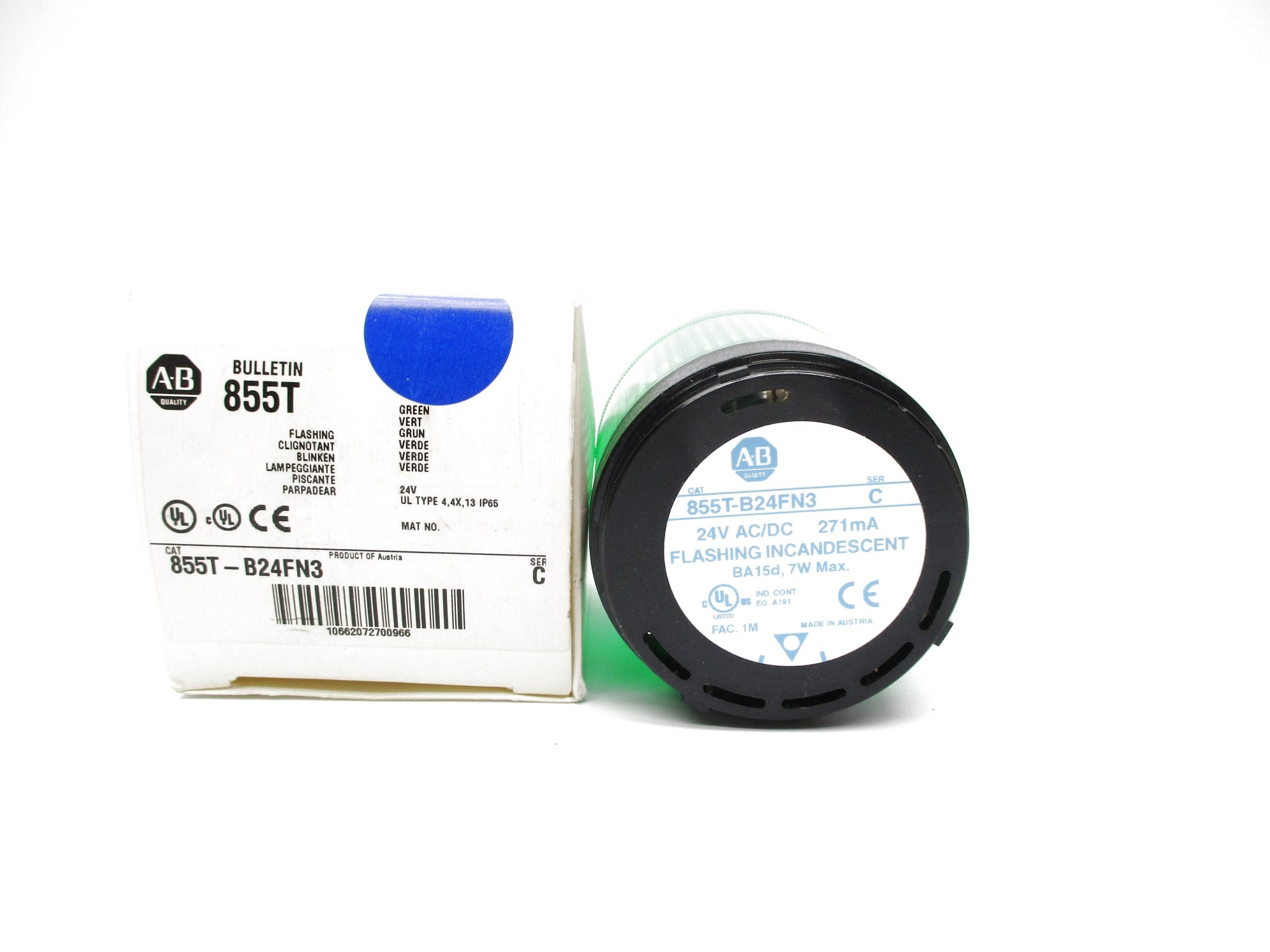 INDUSTRIAL SPARE PART 855T-B24FN3 SER. C 24VAC/DC (WH) NSMP