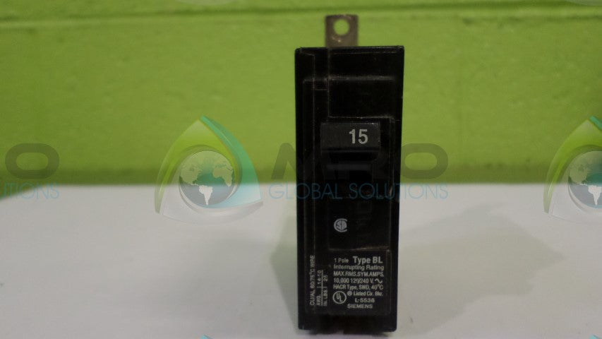 SIEMENS BL115 CIRCUIT BREAKER *USED*