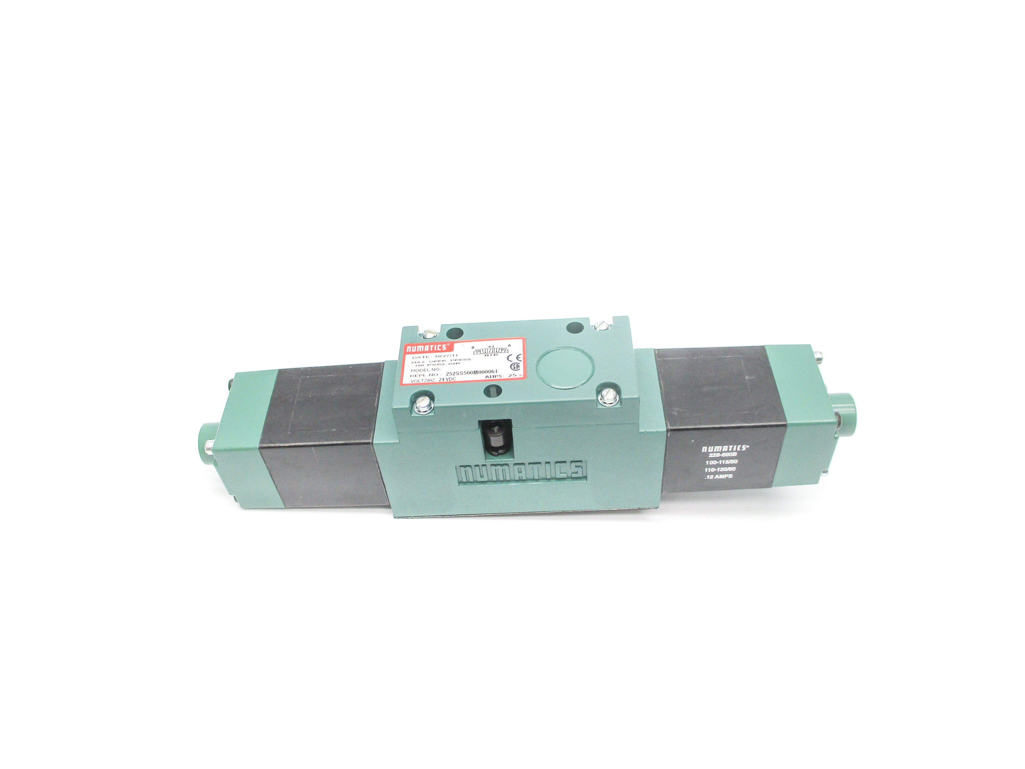 NUMATICS 252SS500M000061 24VDC 150PSIG NSNP