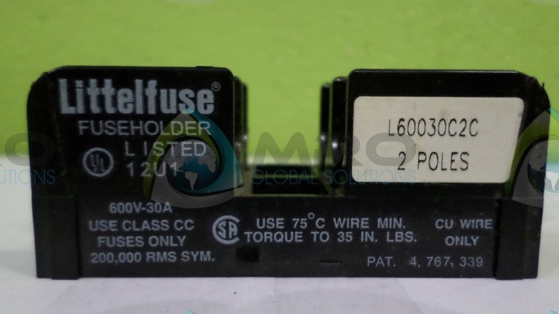 LITTLEFUSE L60030C2C FUSEHOLDER UNMP