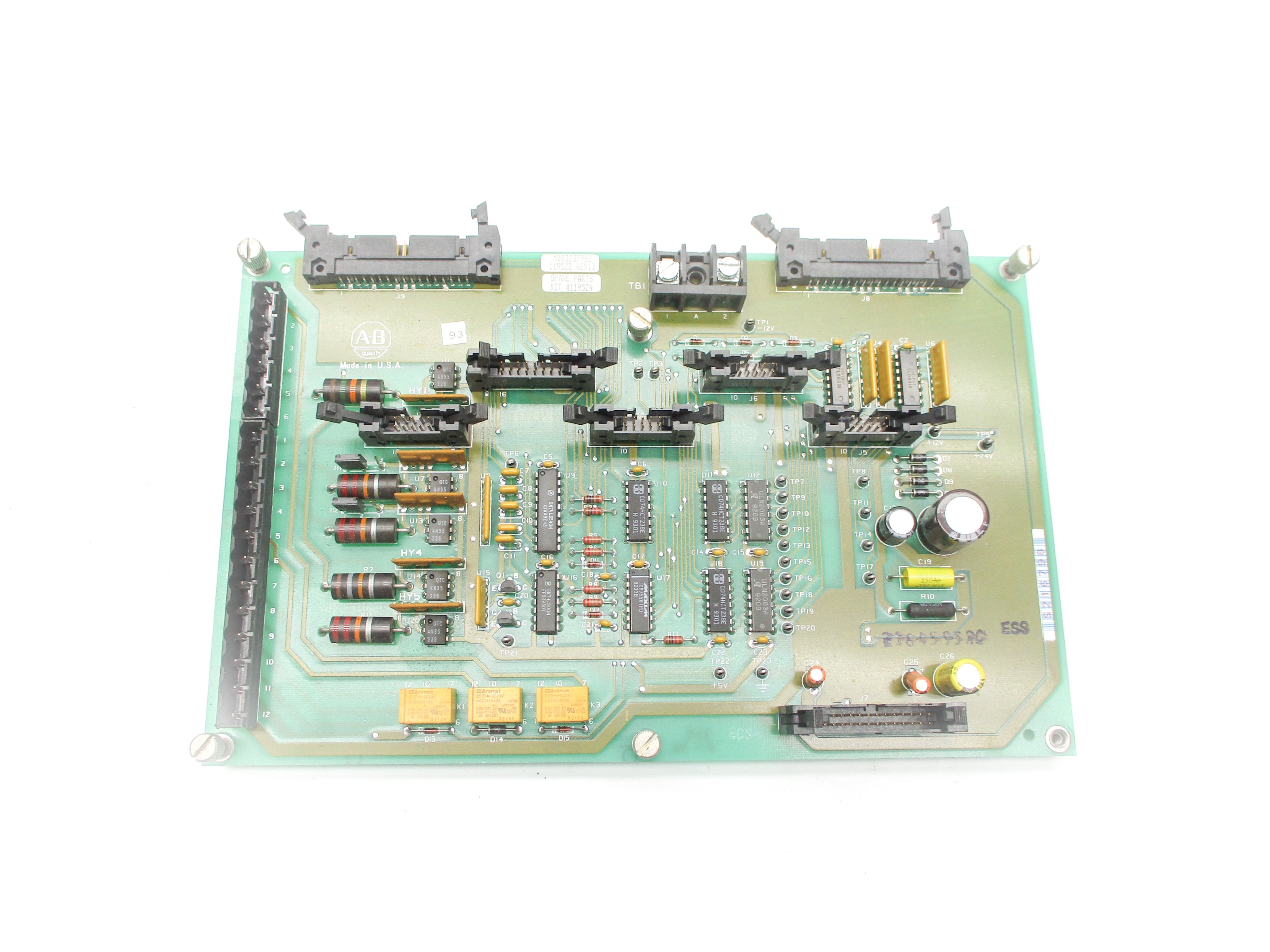 INDUSTRIAL SPARE PART M003237962 119522 REV. 13 UNMP