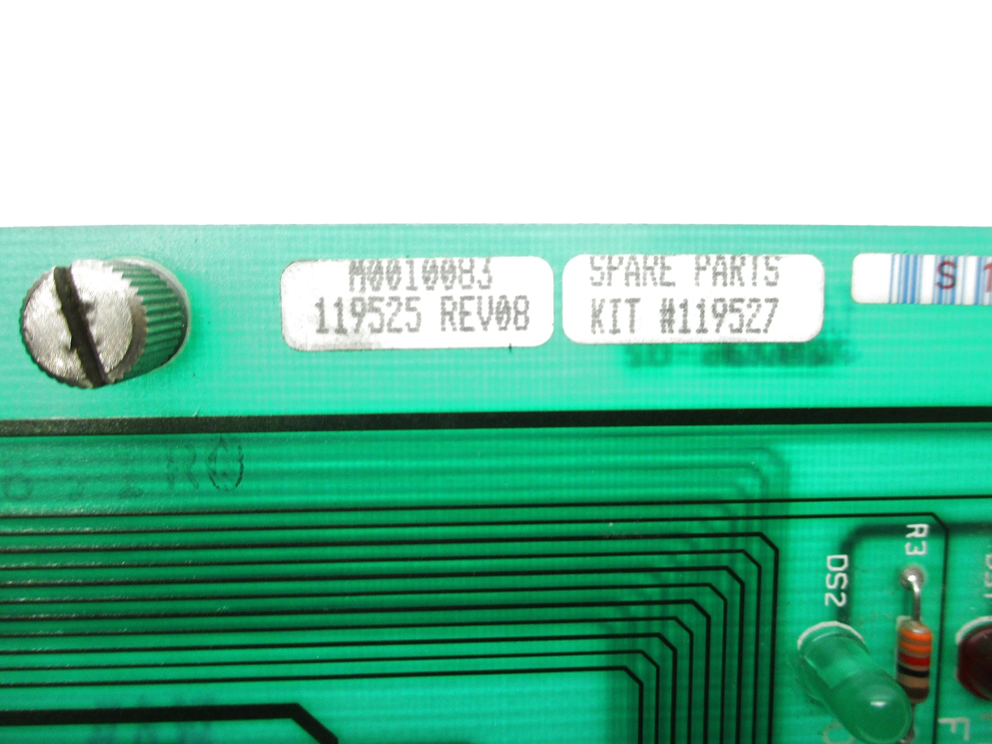 INDUSTRIAL SPARE PART M0010083 119525 REV. 08 UNMP
