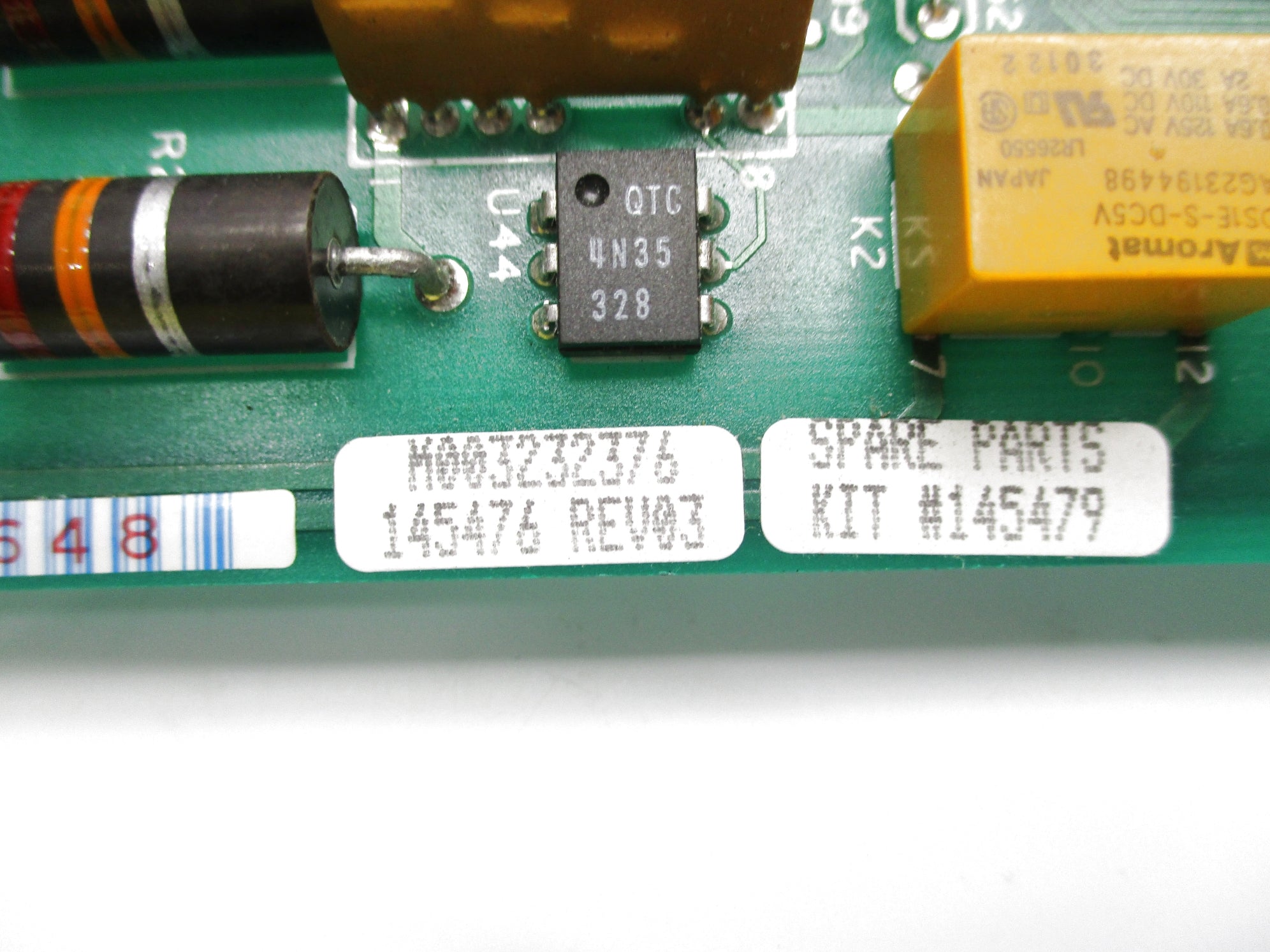 INDUSTRIAL SPARE PART M003232376 145476 REV. 03 UNMP