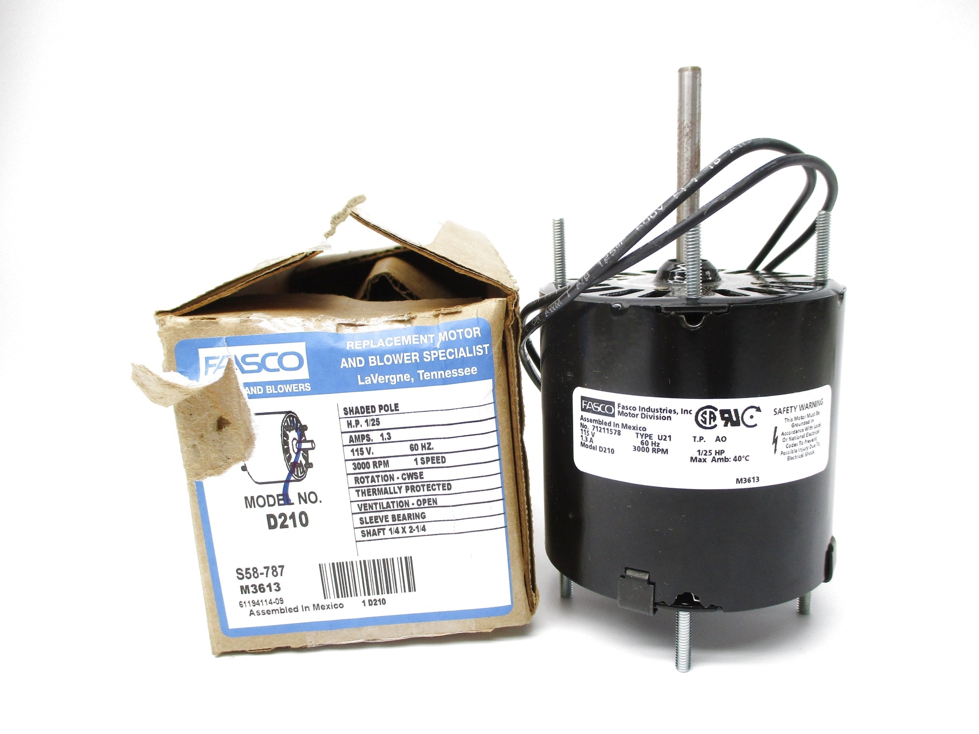 FASCO D210 NSMP