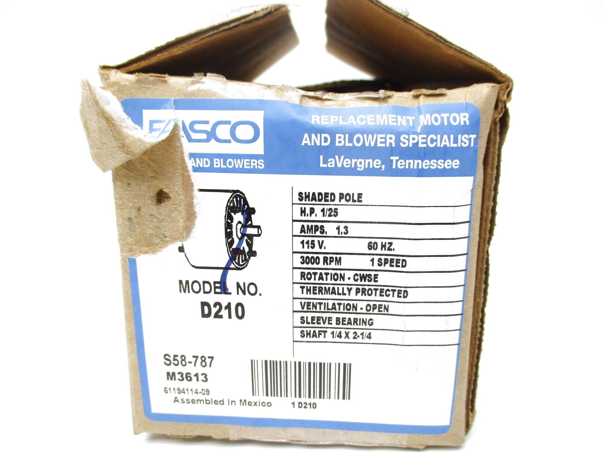 FASCO D210 NSMP