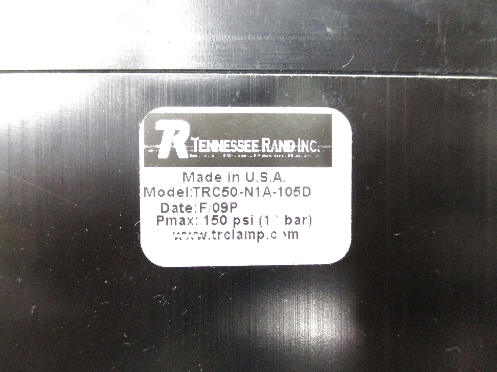 TENNESSEE RAND TRC50-N1A-105D 150PSI NSNP