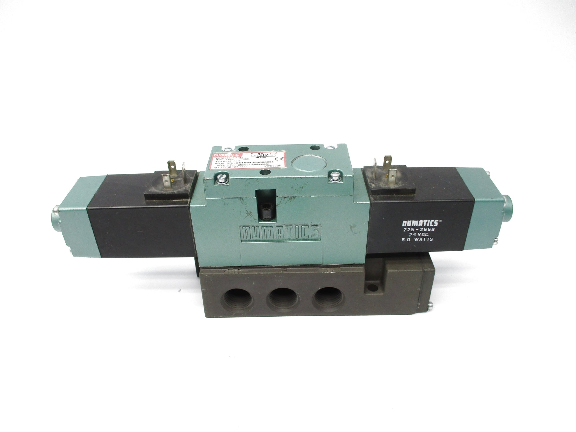 NUMATICS 254SS43A4000061 24VDC 150PSIG UNMP