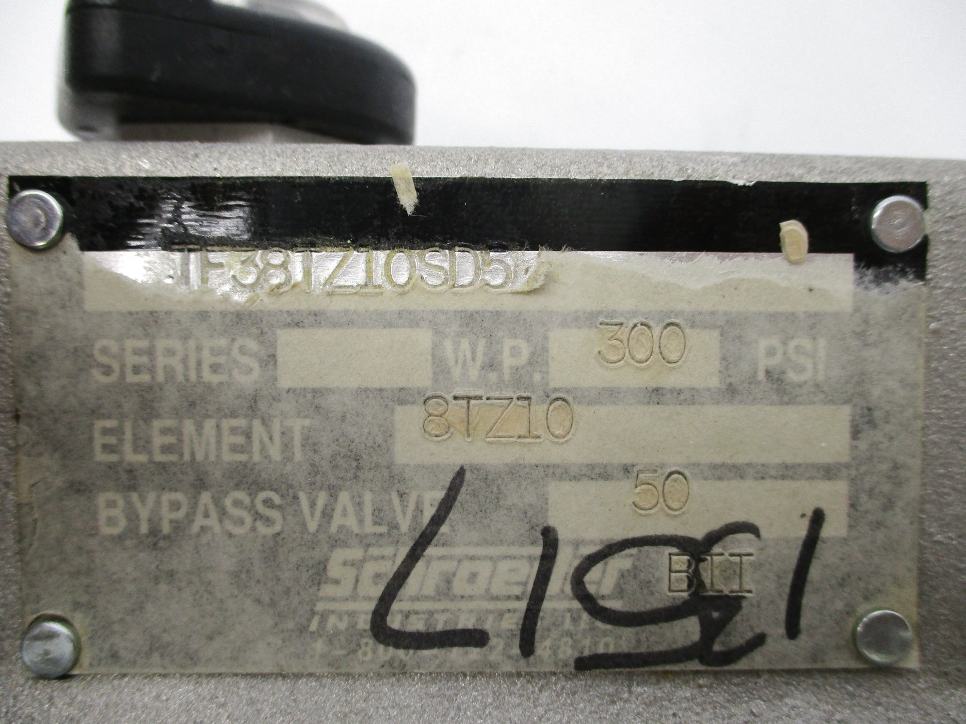 SCHRADER TF38TZ10SD5 300PSI NSNP