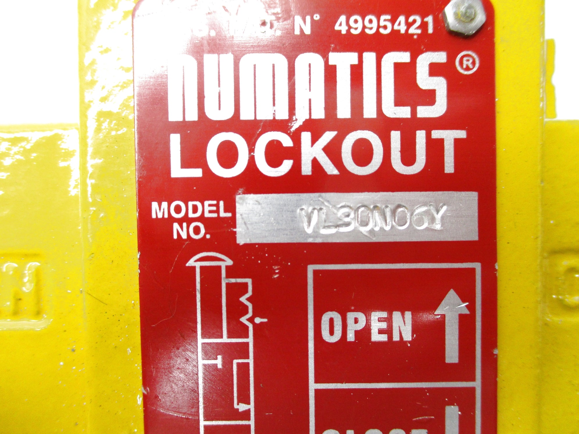 NUMATICS VL30N06Y (AS PICTURED) NSNP