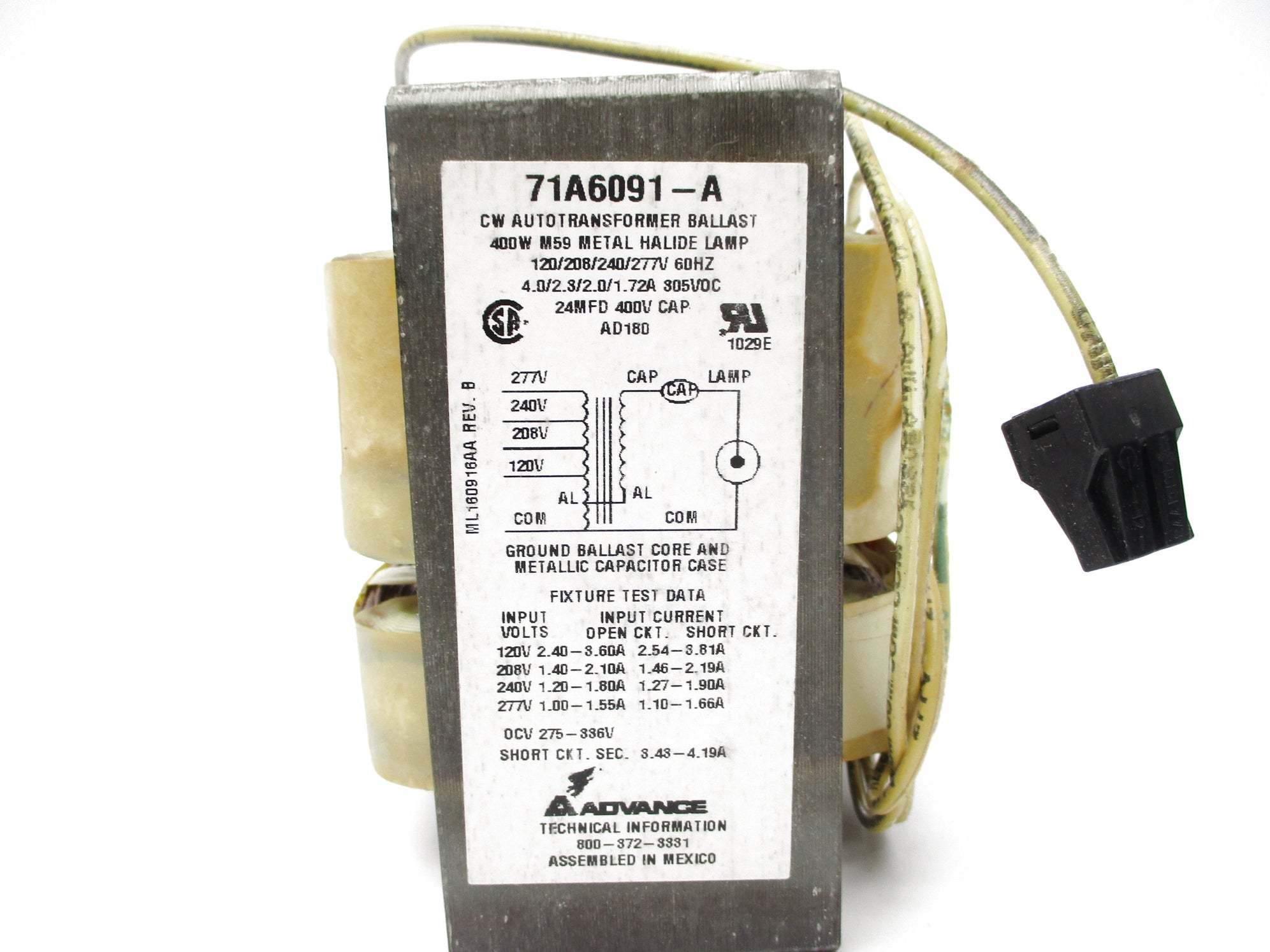 ADVANCE 71A6091-A NSNP