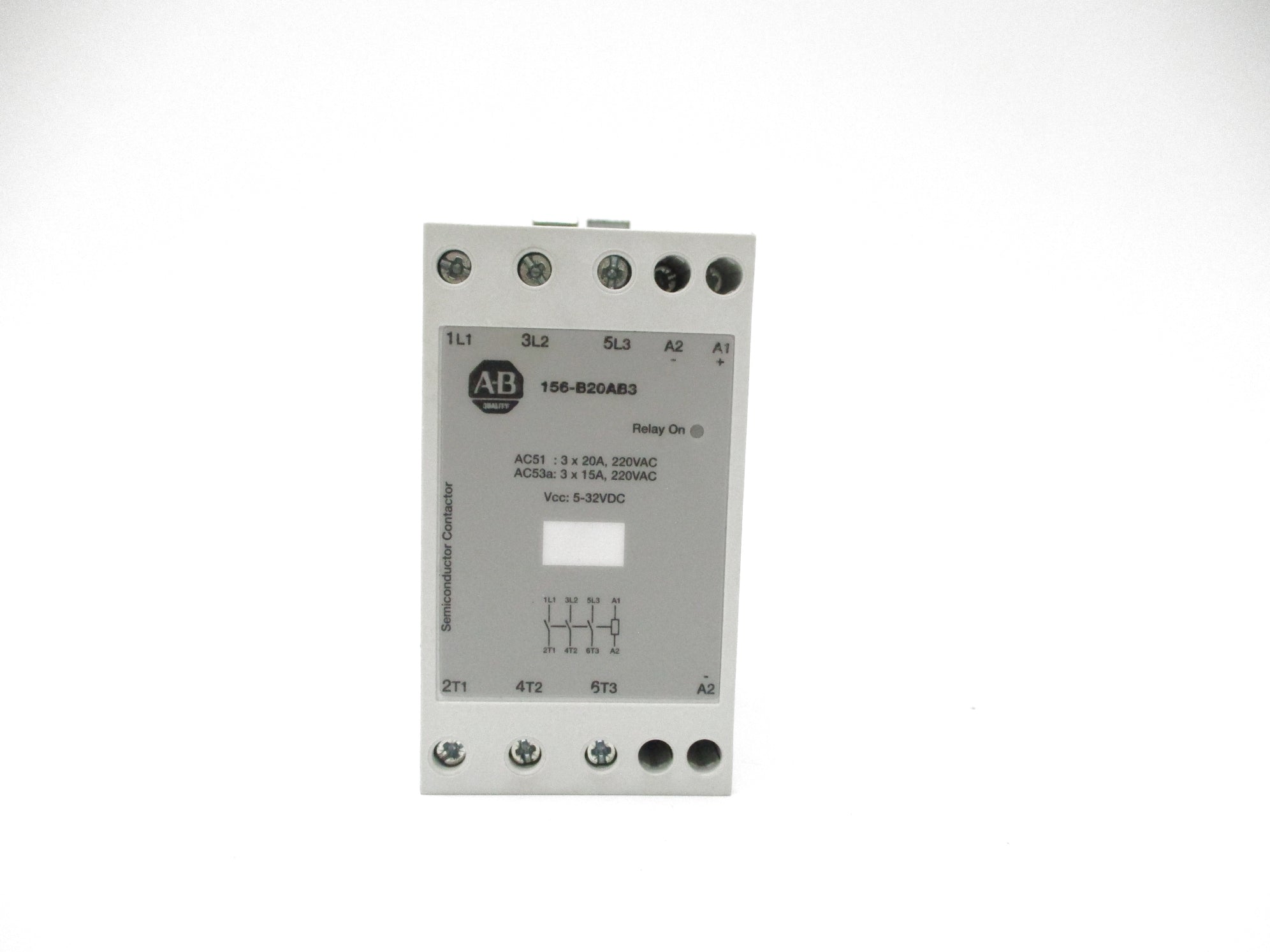 ALLEN BRADLEY 156-B20AB3 SER. A 20A 24-280VAC 32VDC NSMP