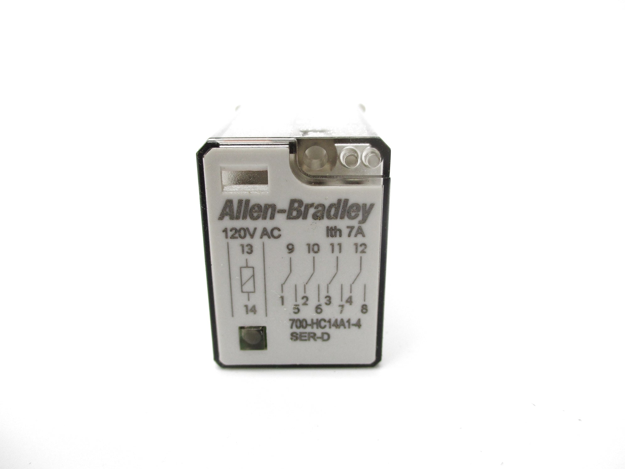 ALLEN BRADLEY 700-HC14A1-4 SER. D 120VAC 7A NSNP