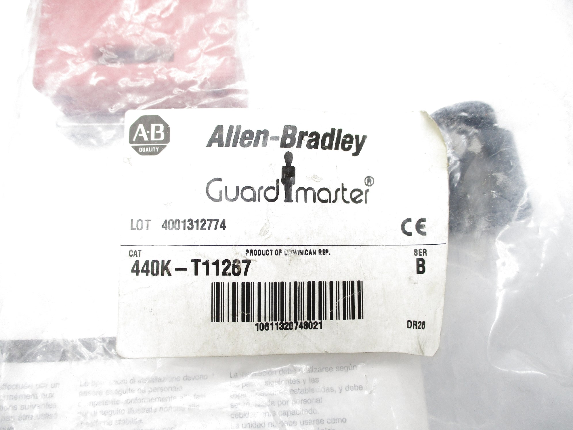 ALLEN BRADLEY 440K-T11267 SER. B 240V 10A NSMP